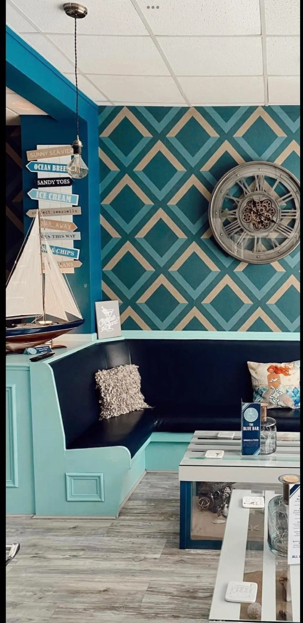 Living room in By the Seaside