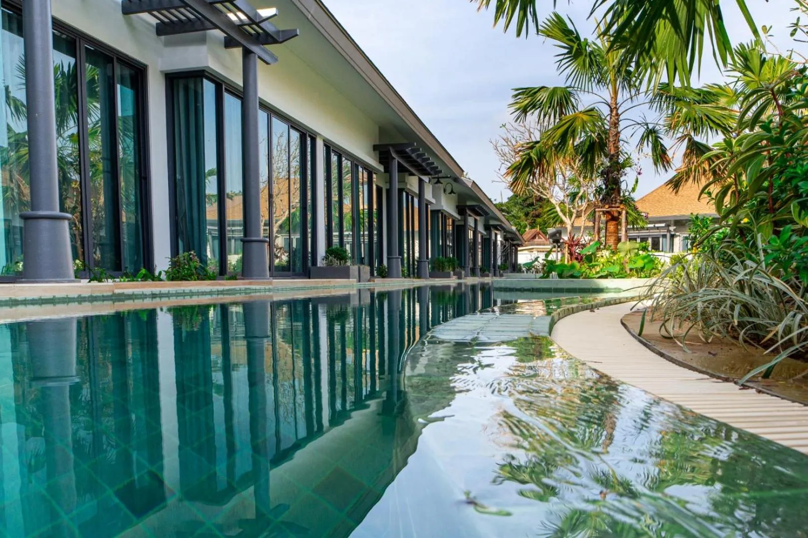 Swimming pool in Tajh Pool Villas