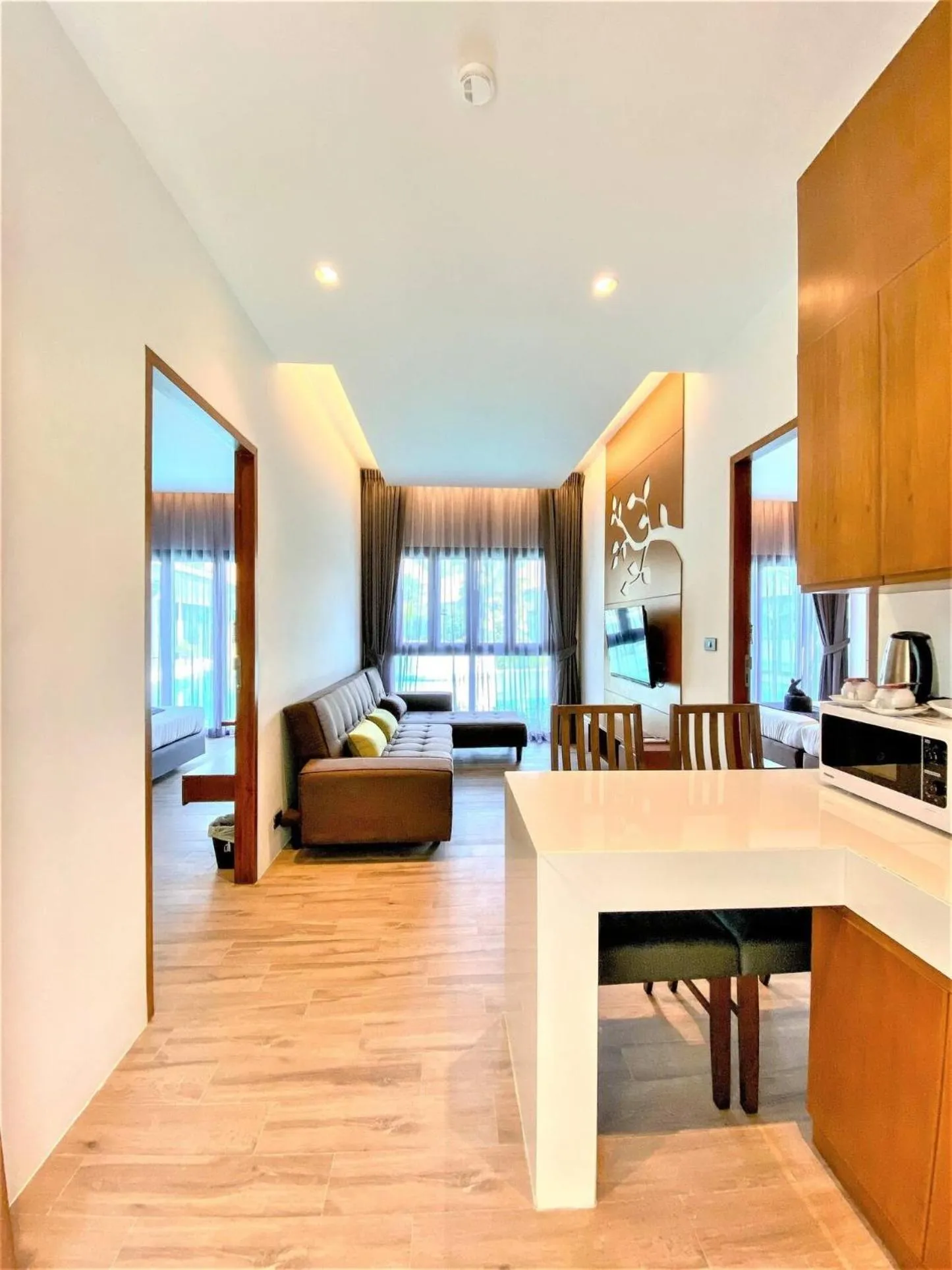 Living room in Tajh Pool Villas