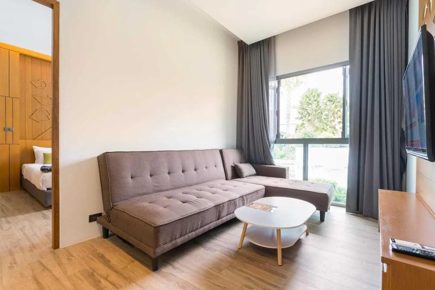 Living room in Tajh Pool Villas