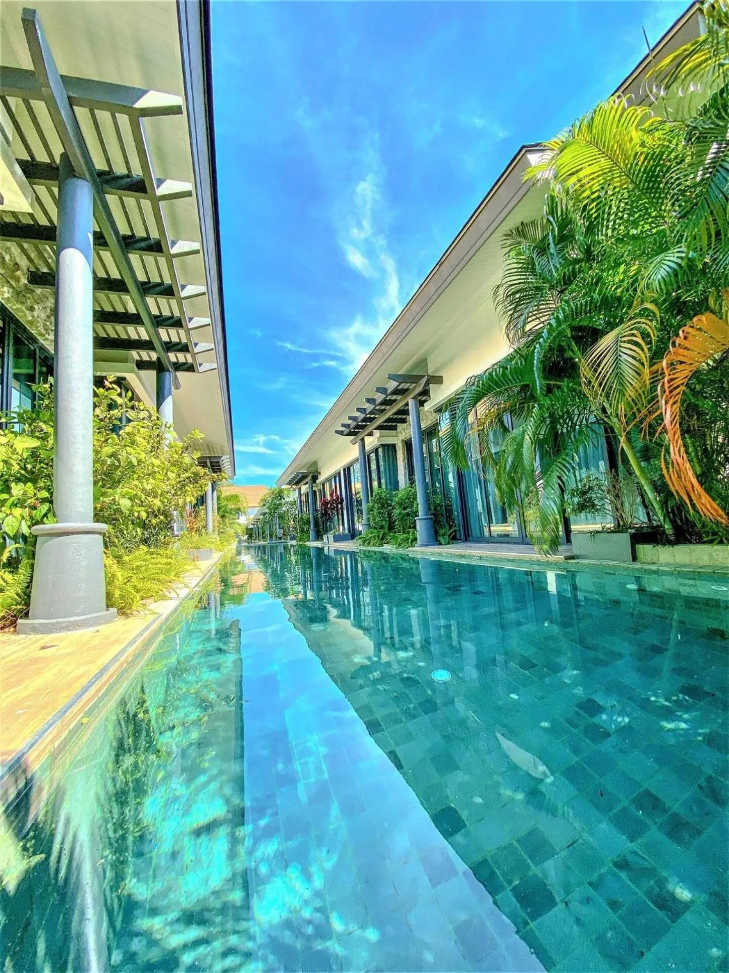 Swimming pool in Tajh Pool Villas