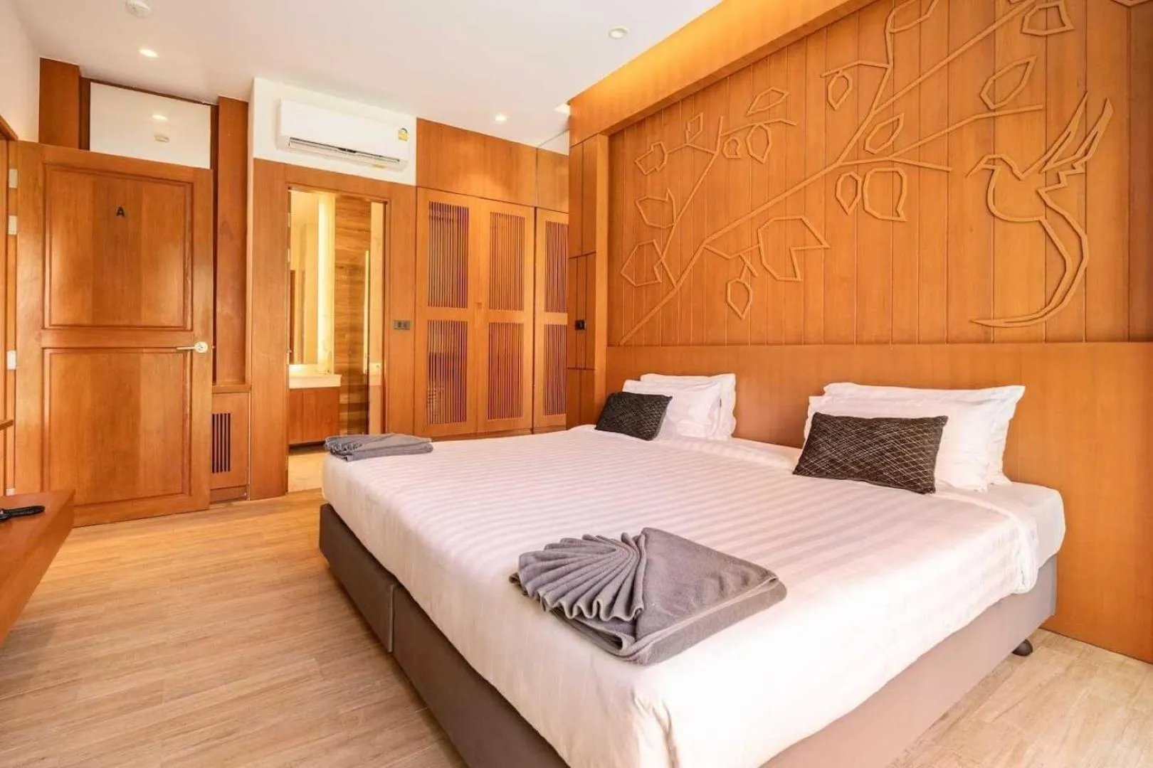 Bed in Tajh Pool Villas