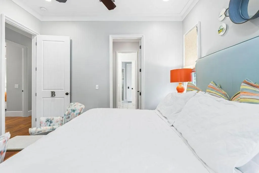 Bed in Watercolor - Rudy's Rendezvous