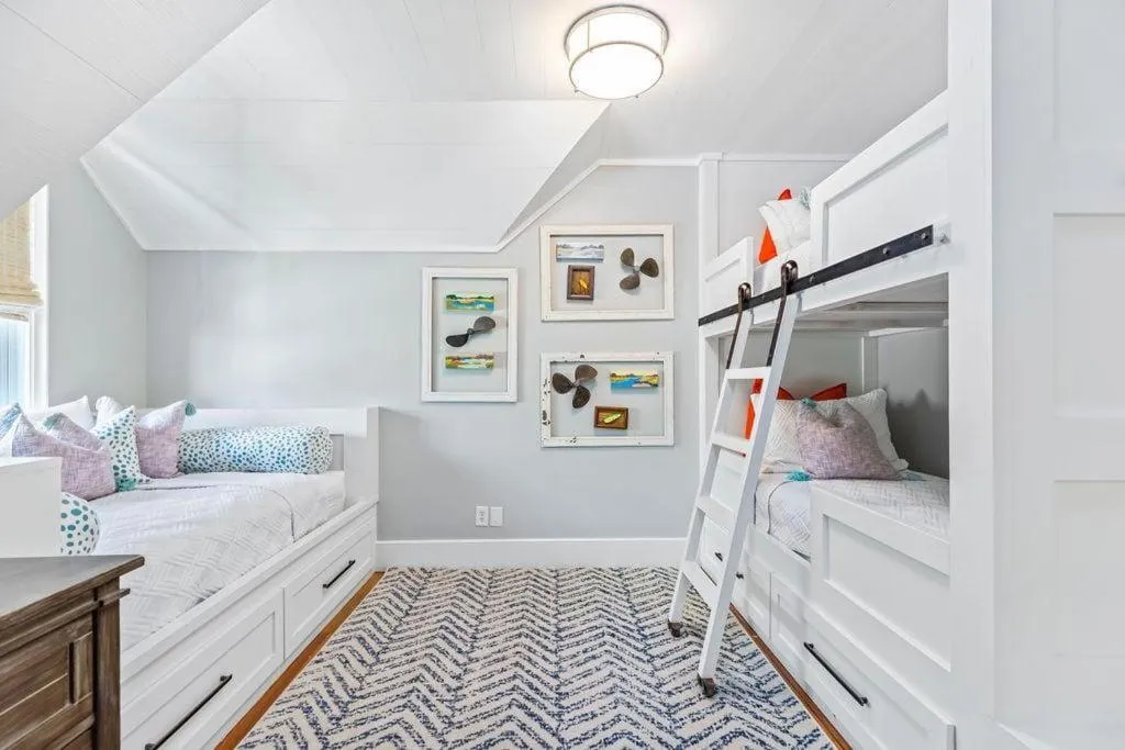 Bed in Watercolor - Rudy's Rendezvous