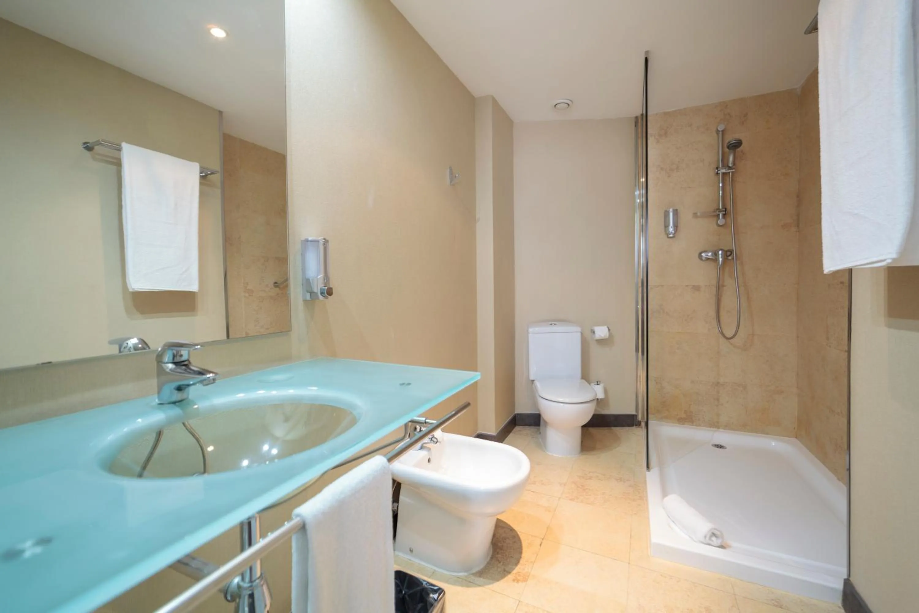 Bathroom in Hotel Salymar