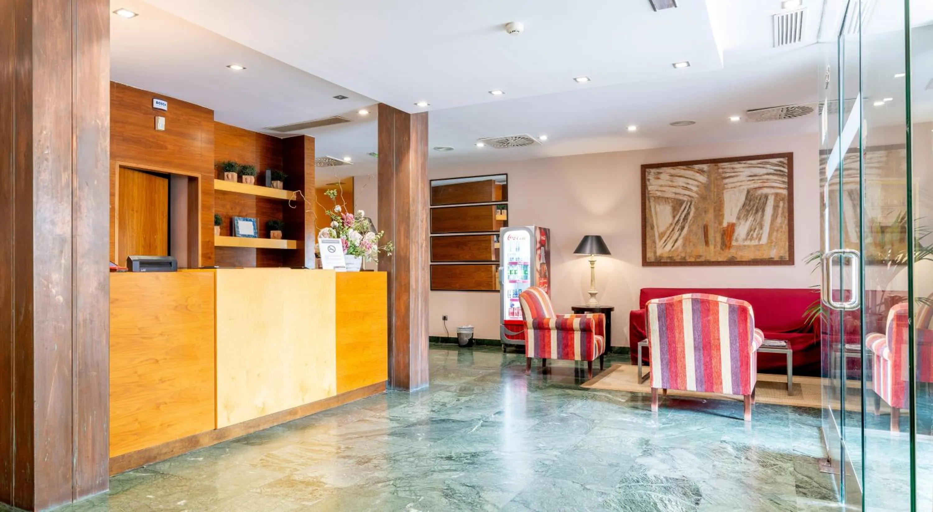 Lobby or reception in Hospedium Hotel Casino Del Tormes