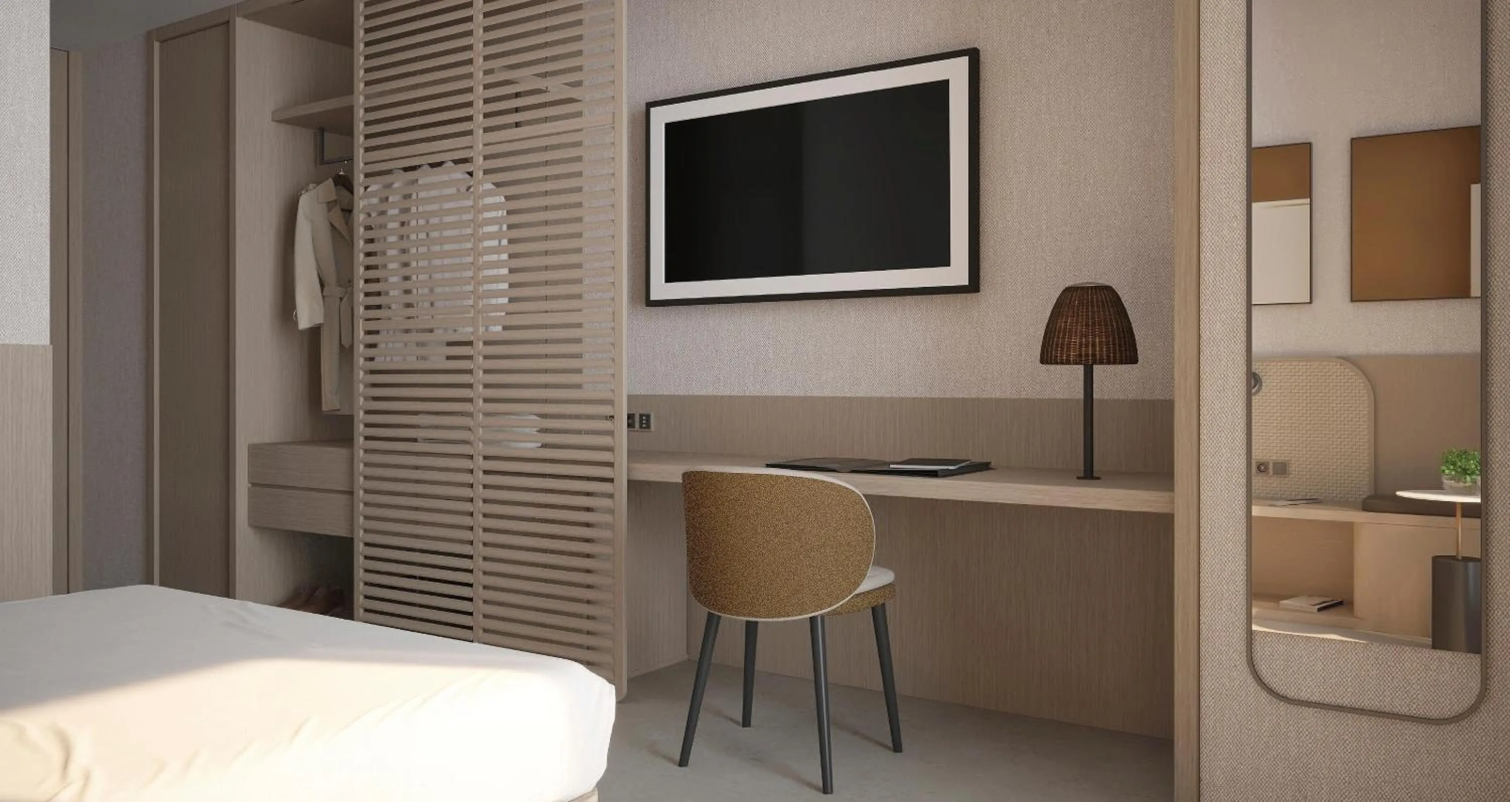 Photo of the whole room, Bed in Port Benidorm Hotel & Spa 4* Sup