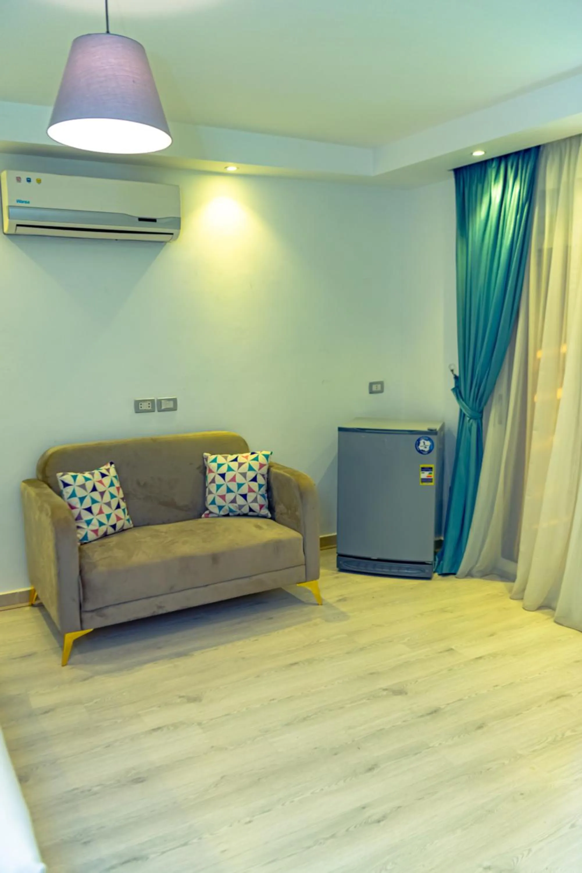 Seating area in Jasmine Pyramids Hotel