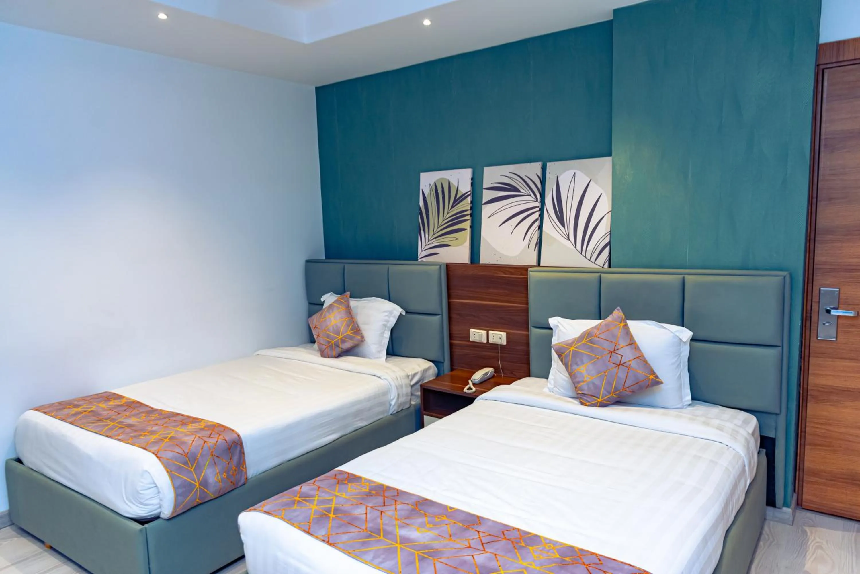 Bedroom, Bed in Jasmine Pyramids Hotel