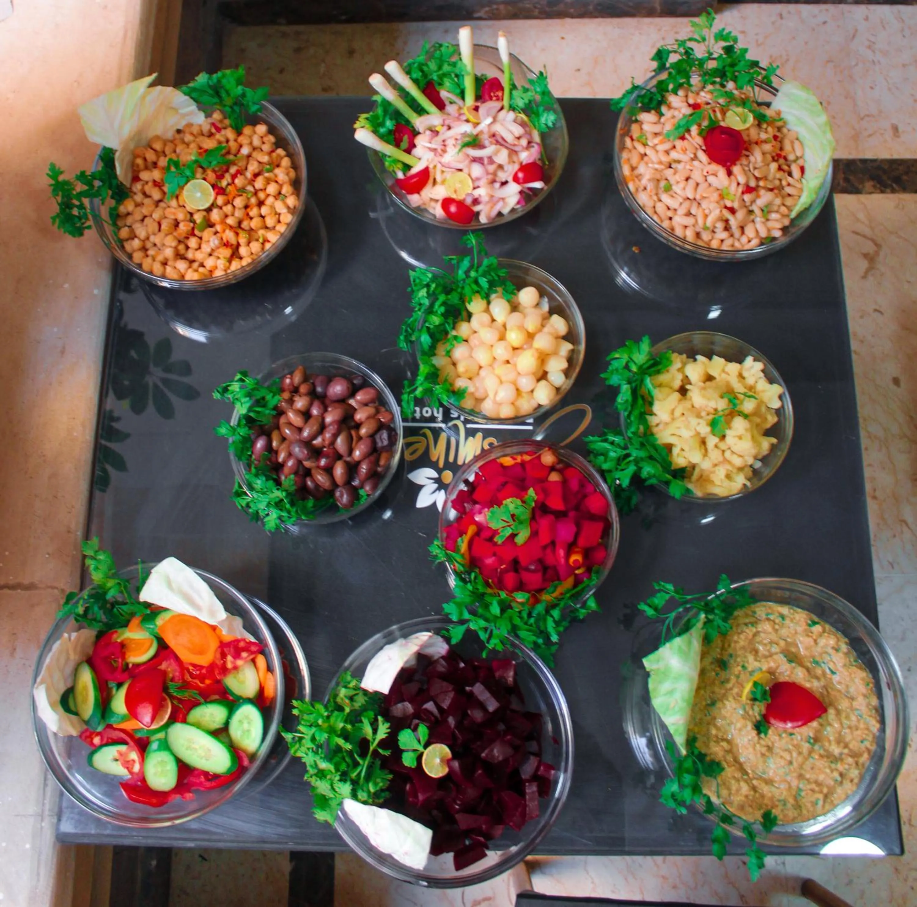 Food in Jasmine Pyramids Hotel