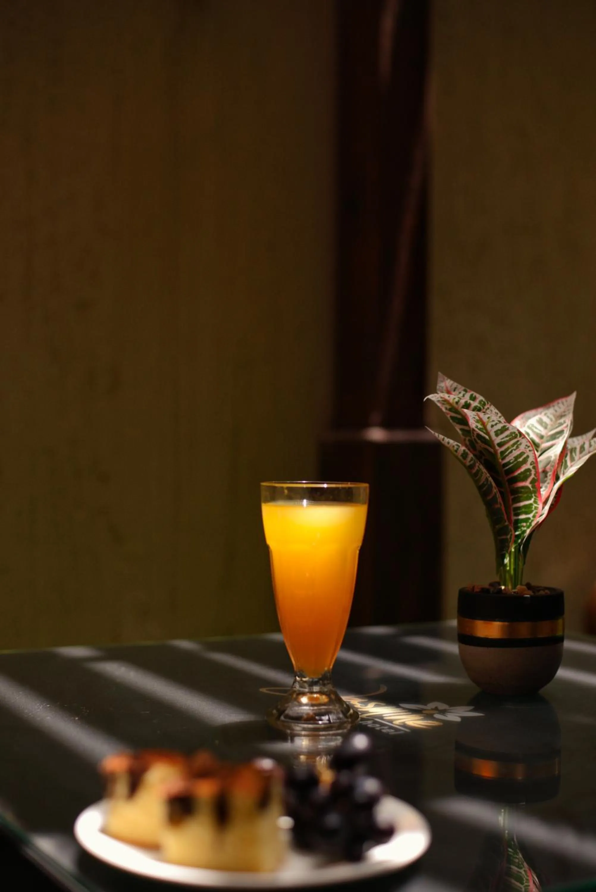 Drinks in Jasmine Pyramids Hotel