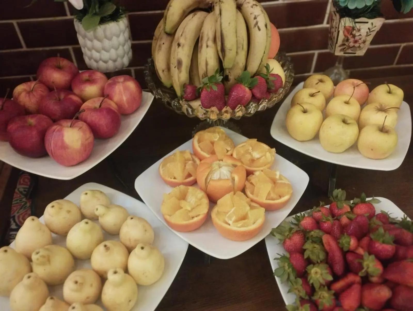 Breakfast in Jasmine Pyramids Hotel