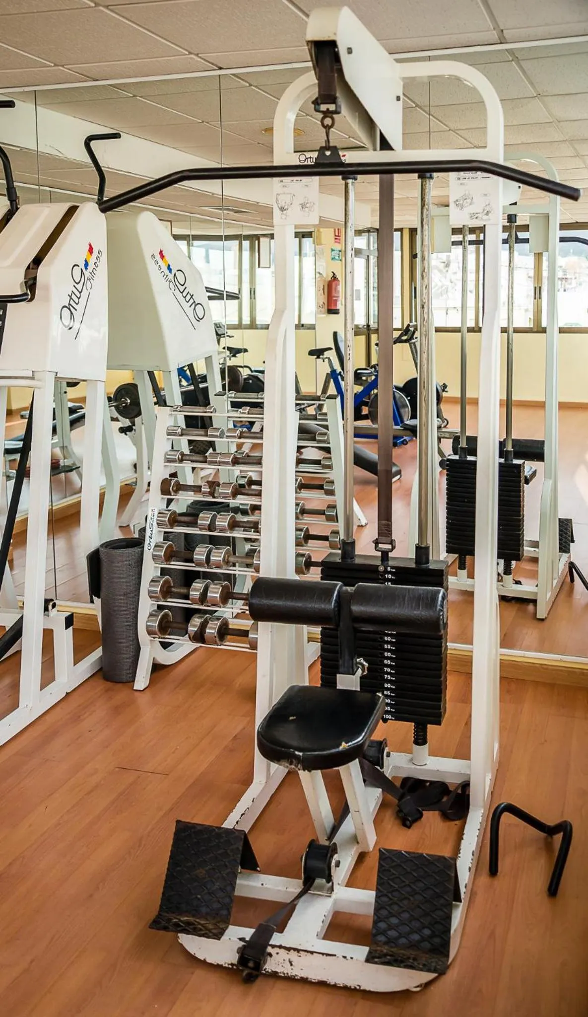 Fitness centre/facilities in Hotel Avenida