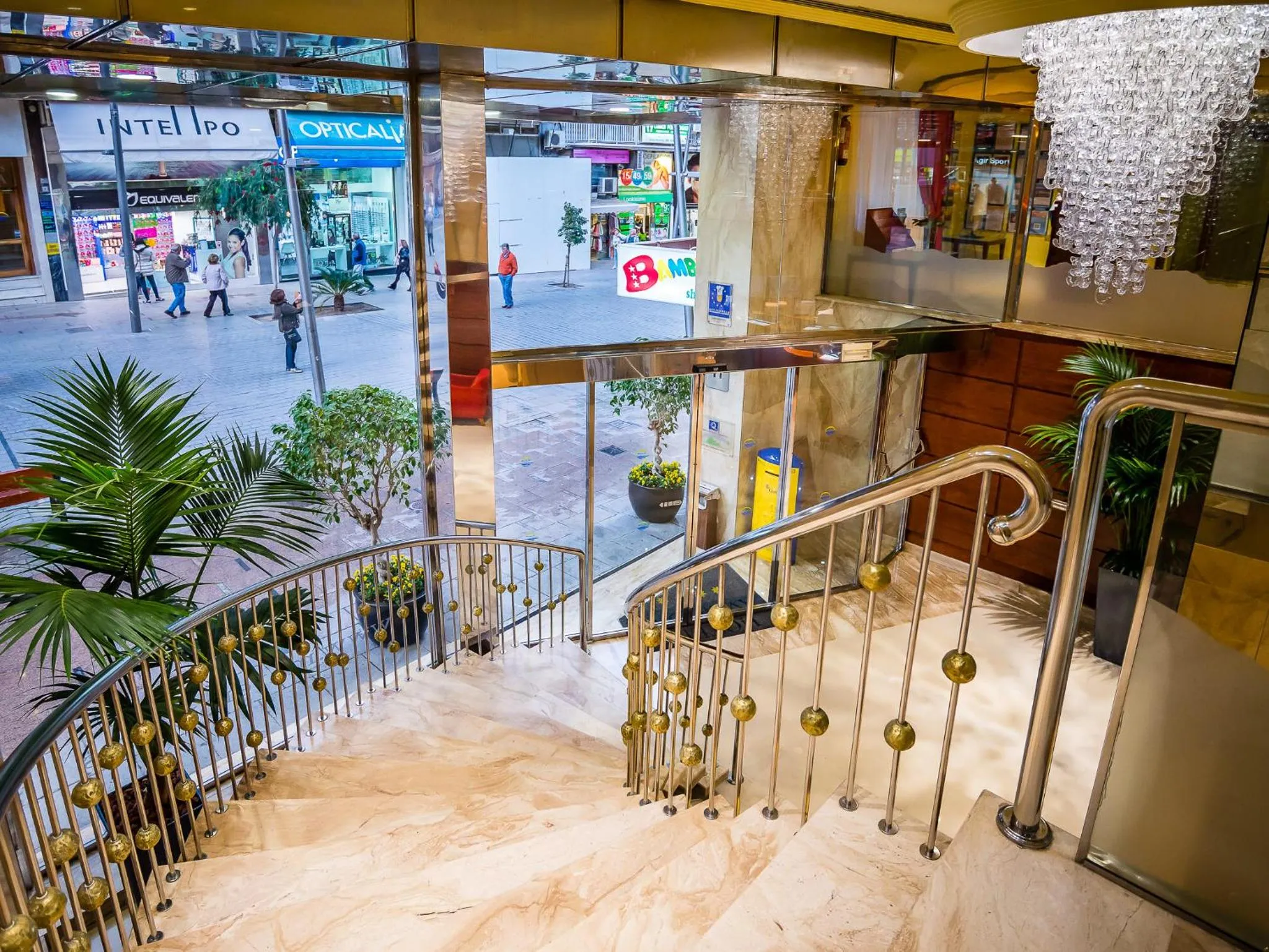 Decorative detail in Hotel Avenida