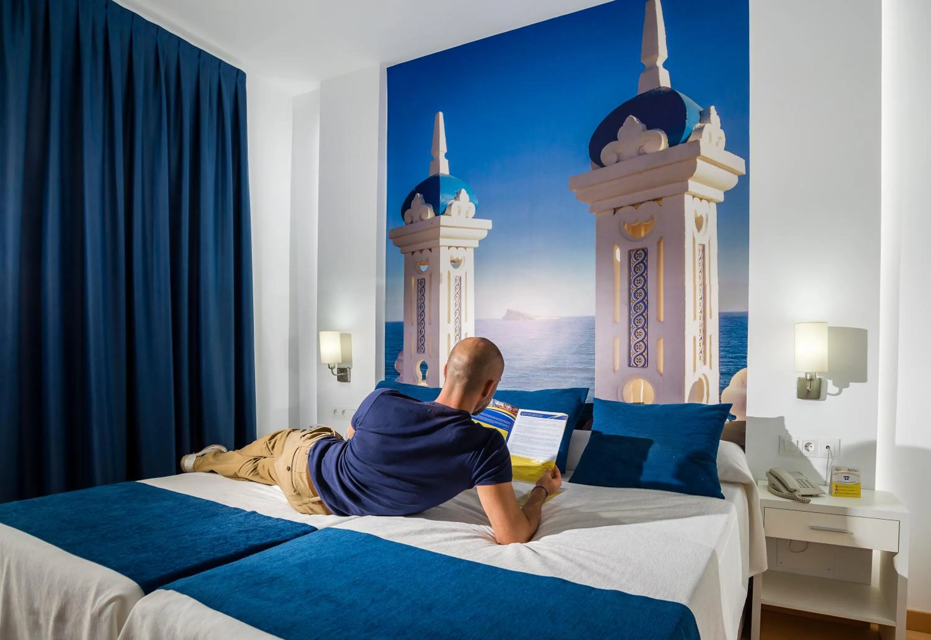 Bed in Hotel Avenida