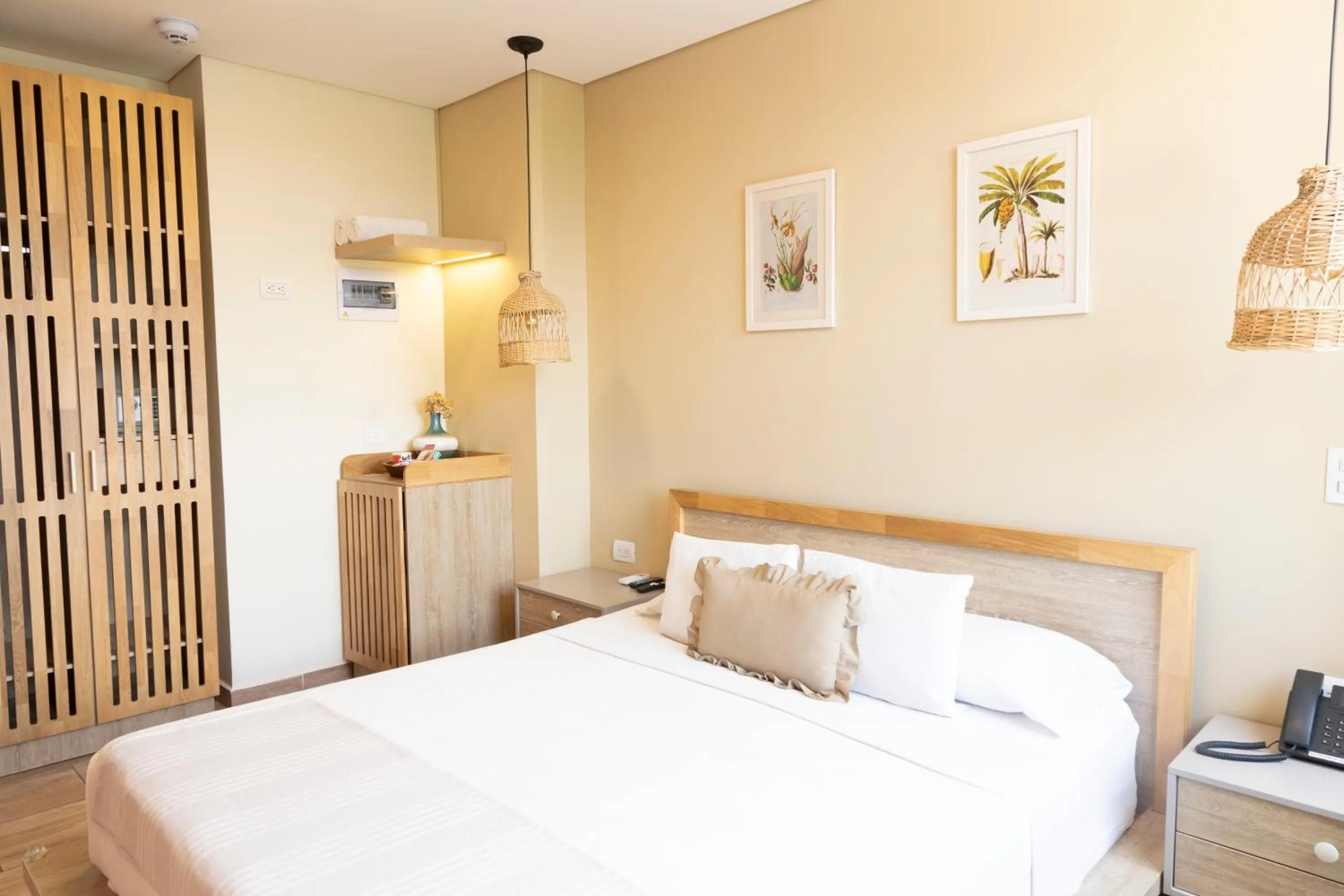 Bed in Mythical Hotel Boutique