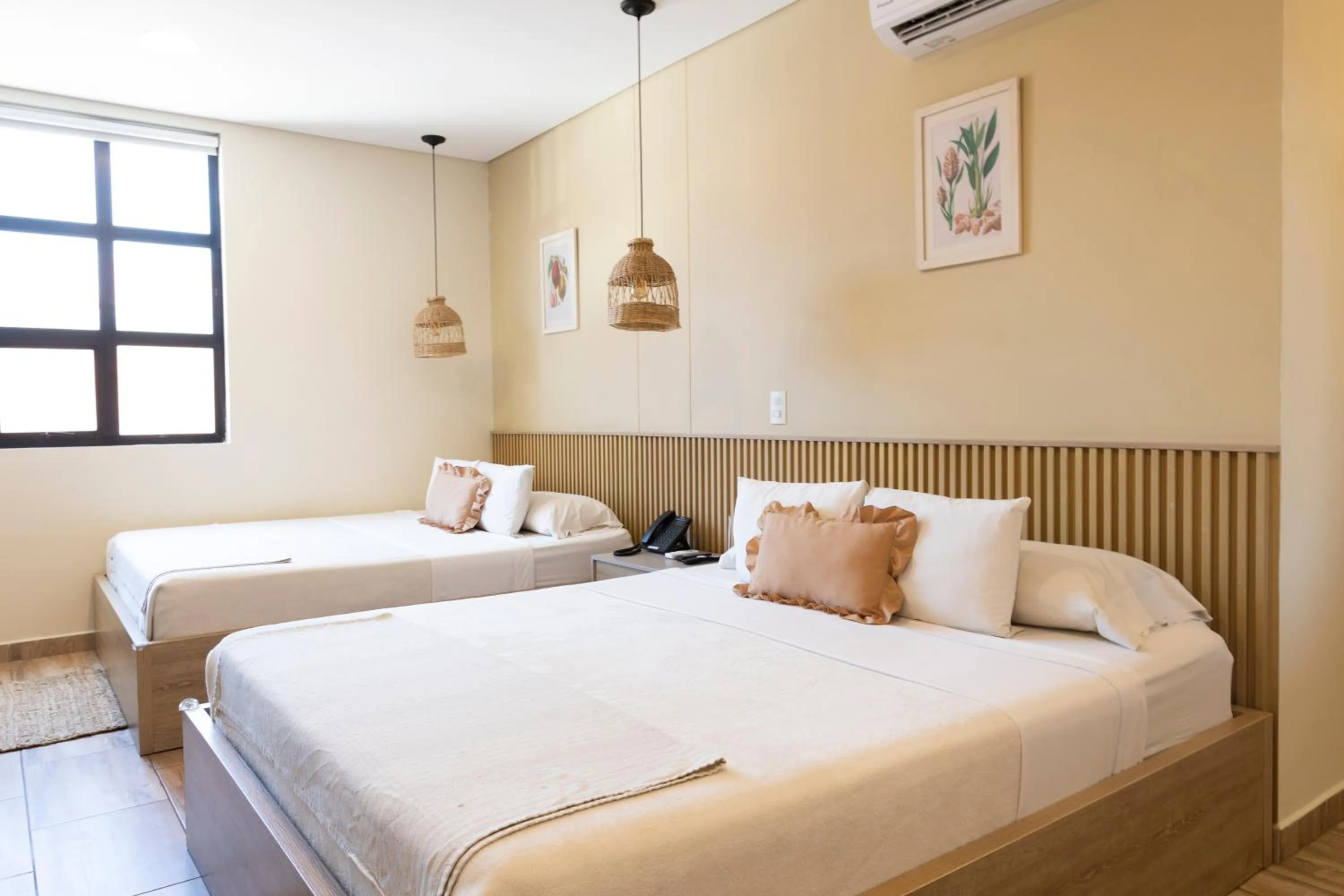 Bed in Mythical Hotel Boutique