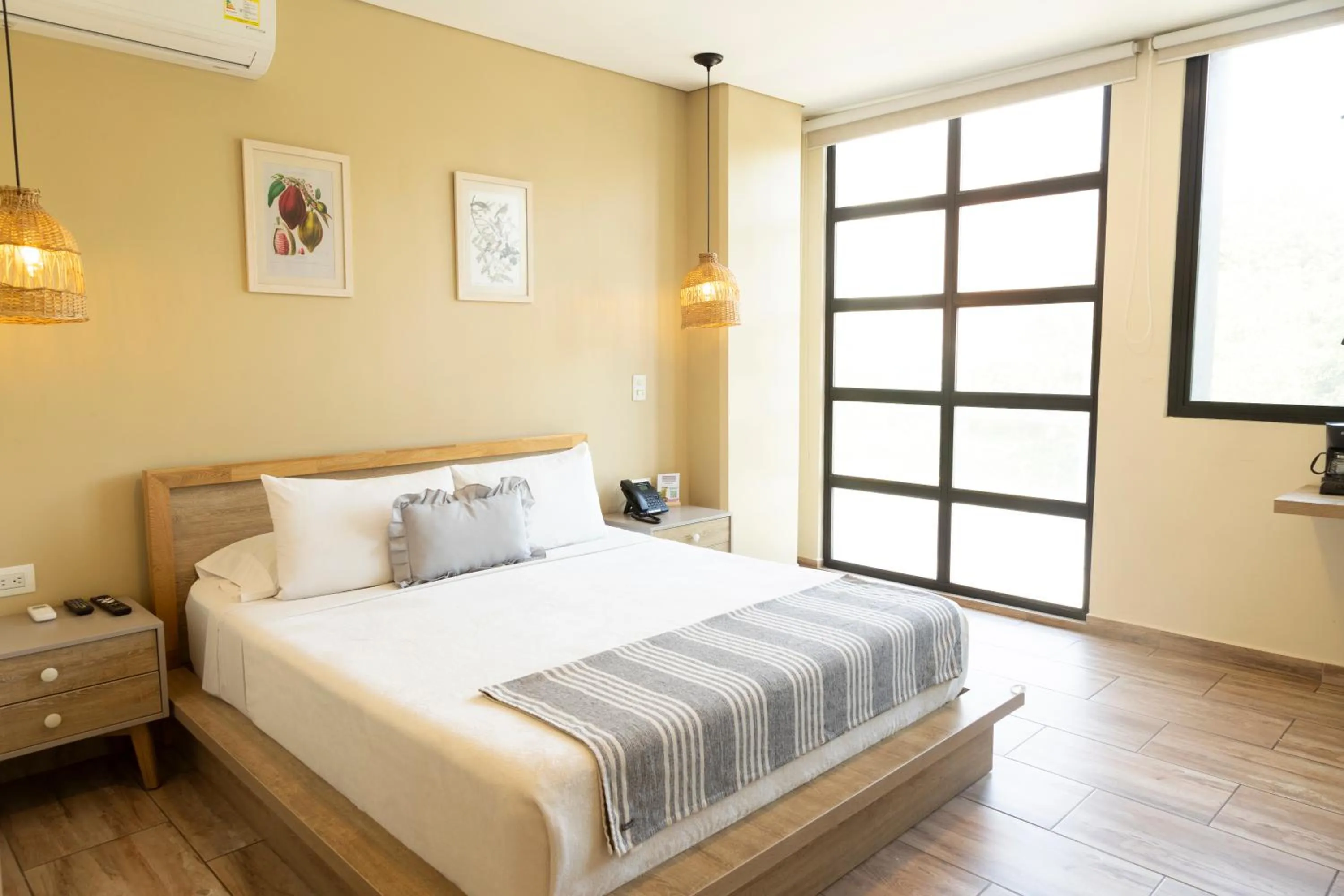 Bed in Mythical Hotel Boutique