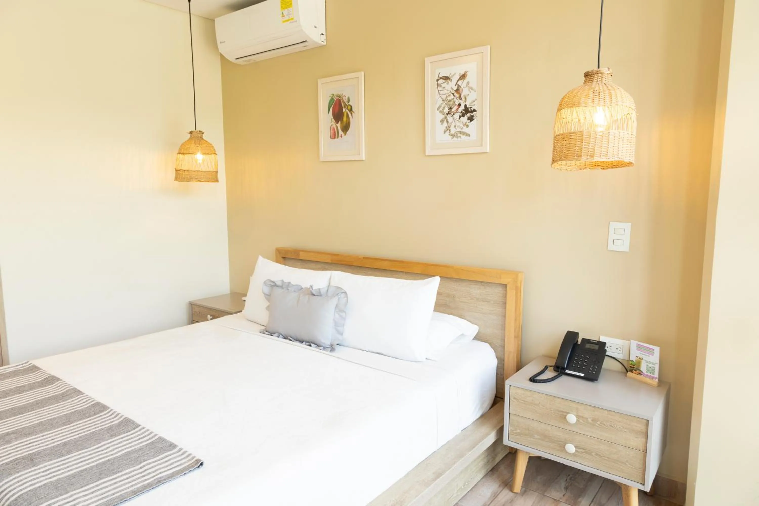 Bed in Mythical Hotel Boutique