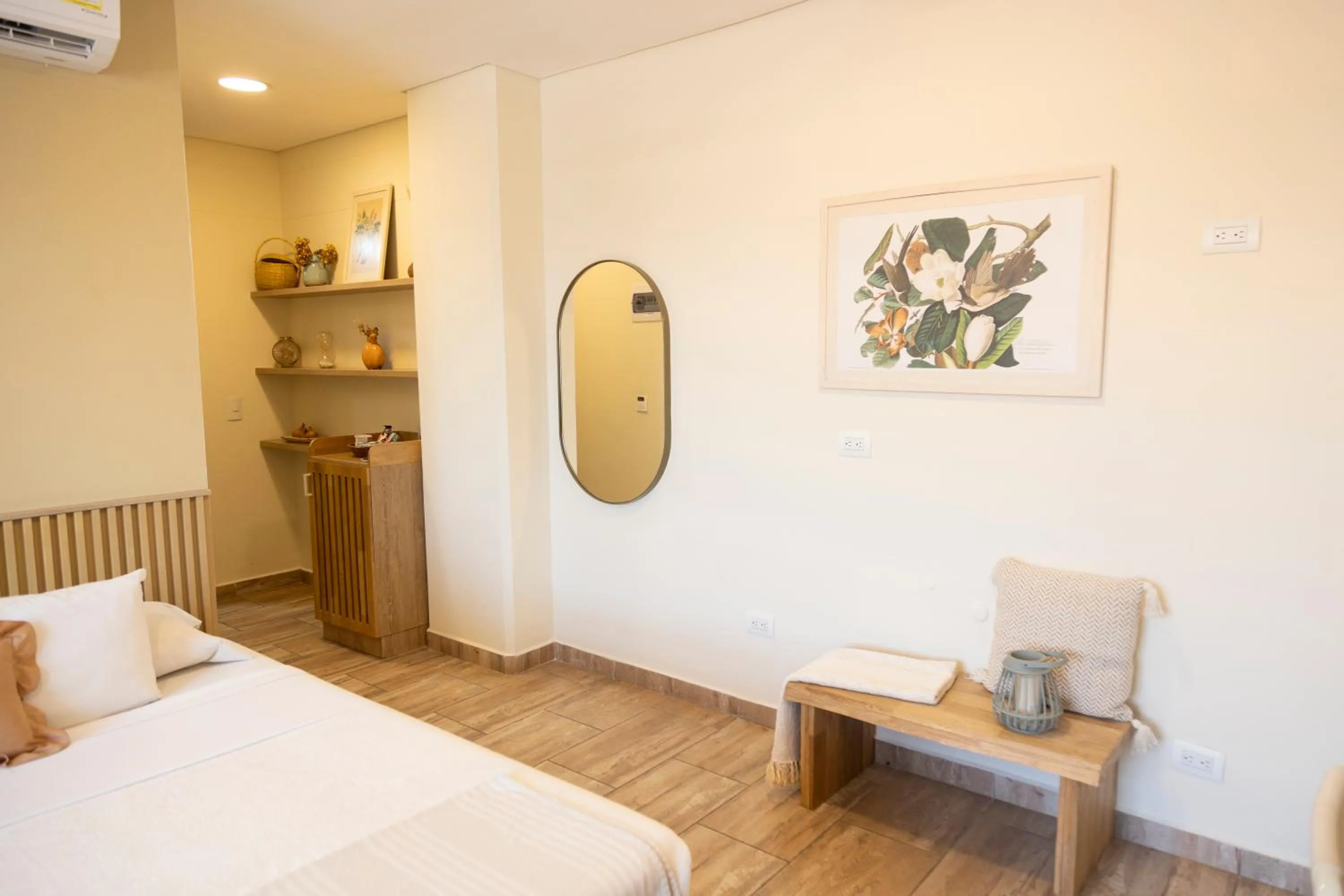 Bed in Mythical Hotel Boutique