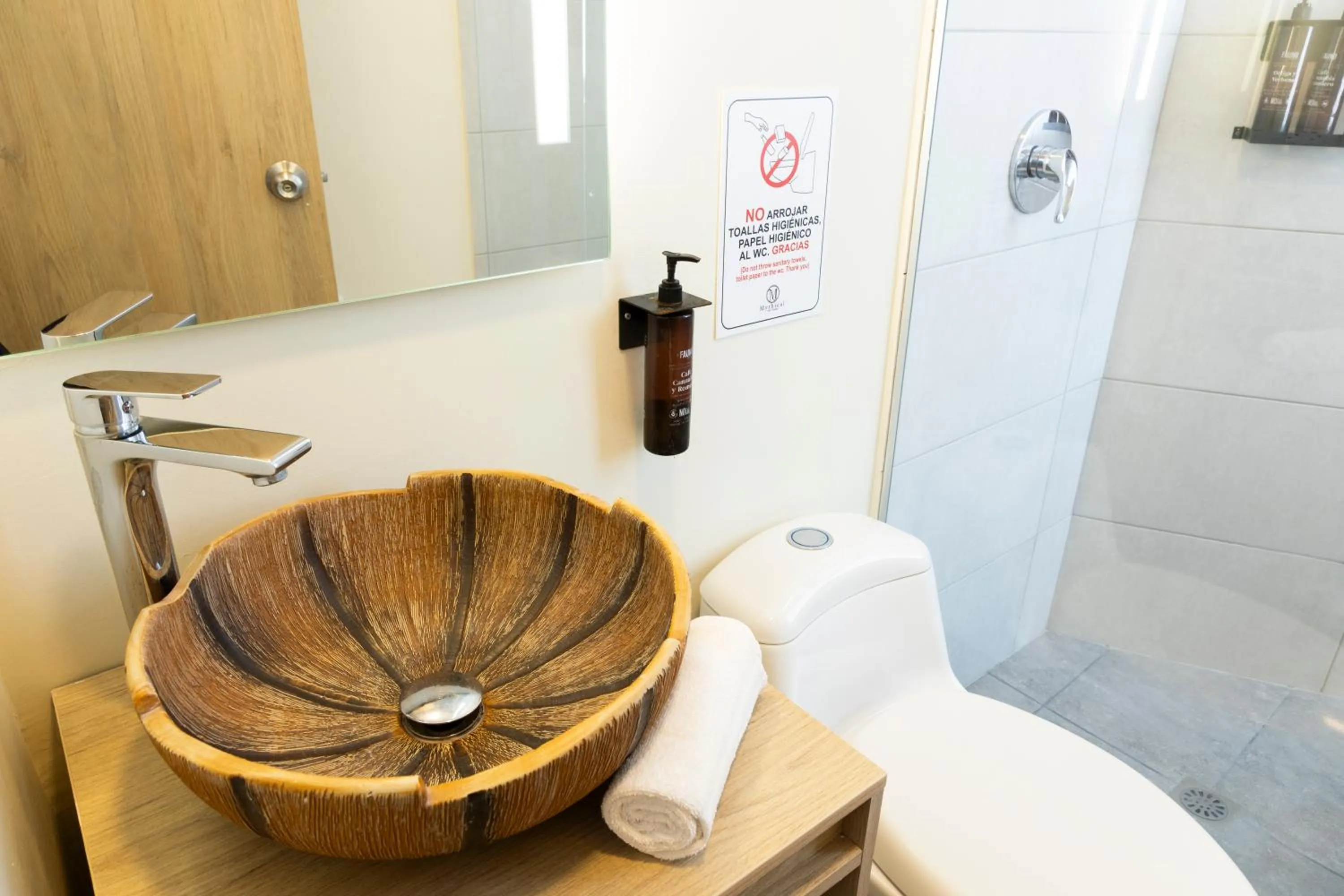 Toilet in Mythical Hotel Boutique