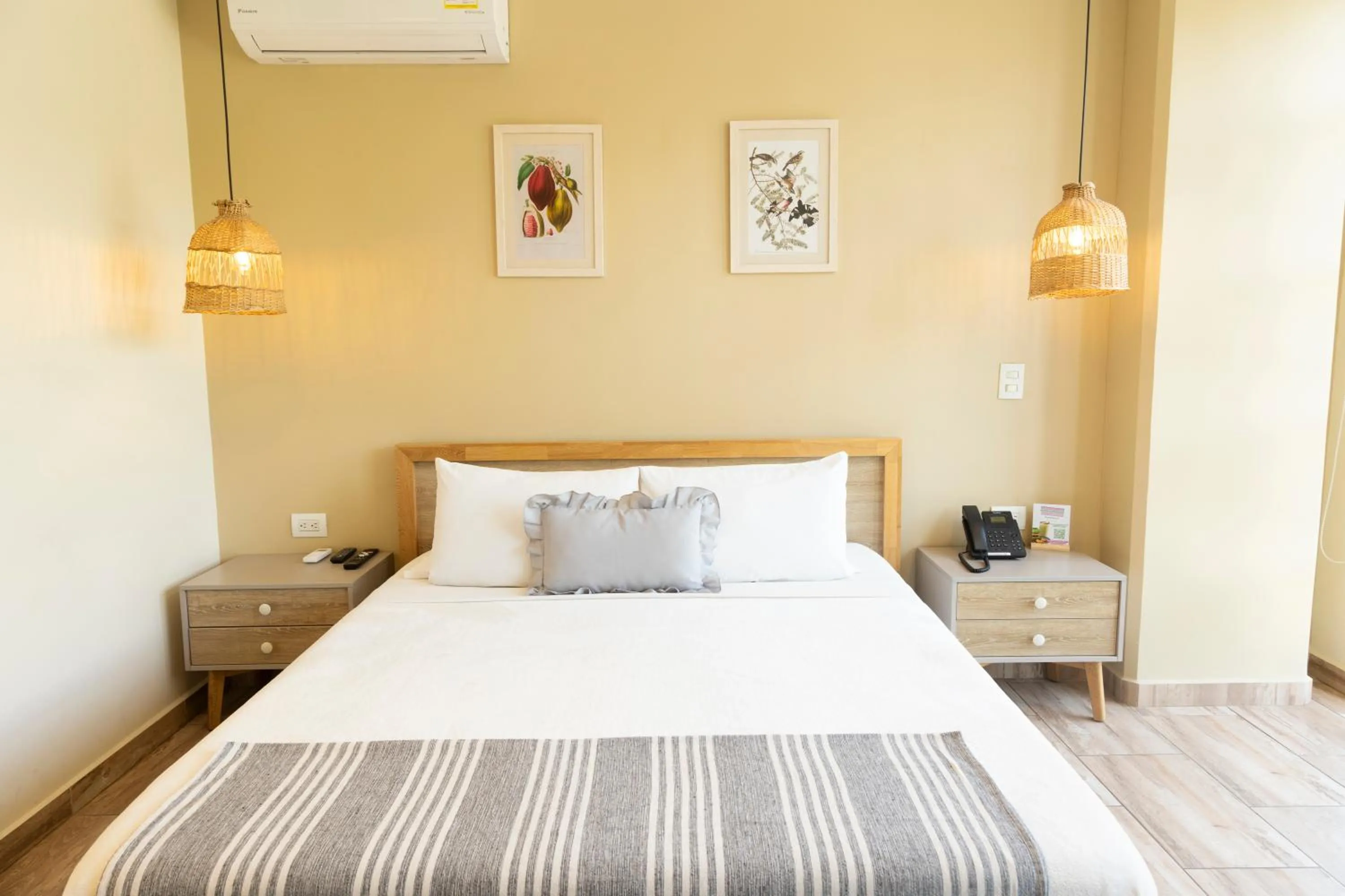 Bed in Mythical Hotel Boutique