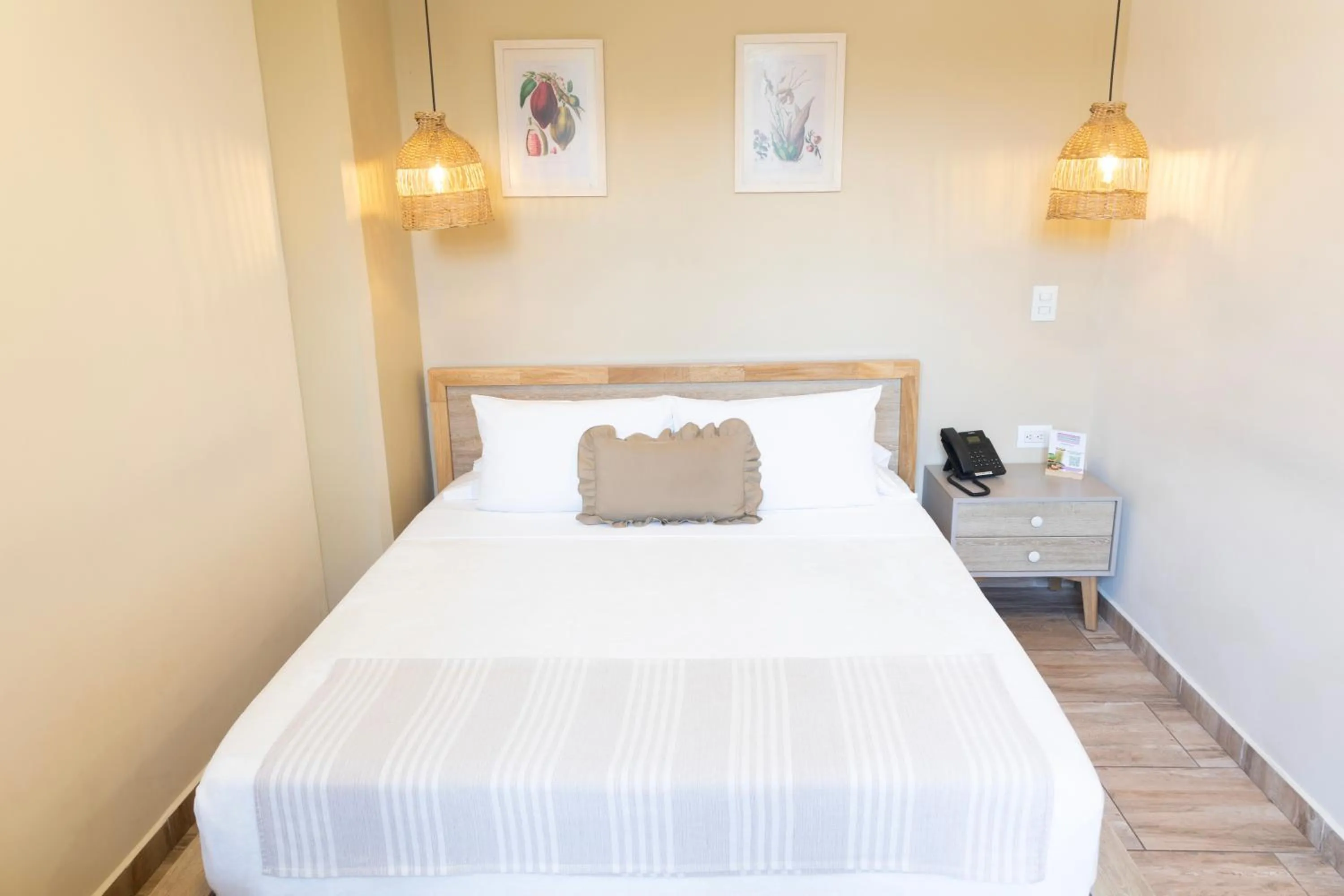 Bed in Mythical Hotel Boutique