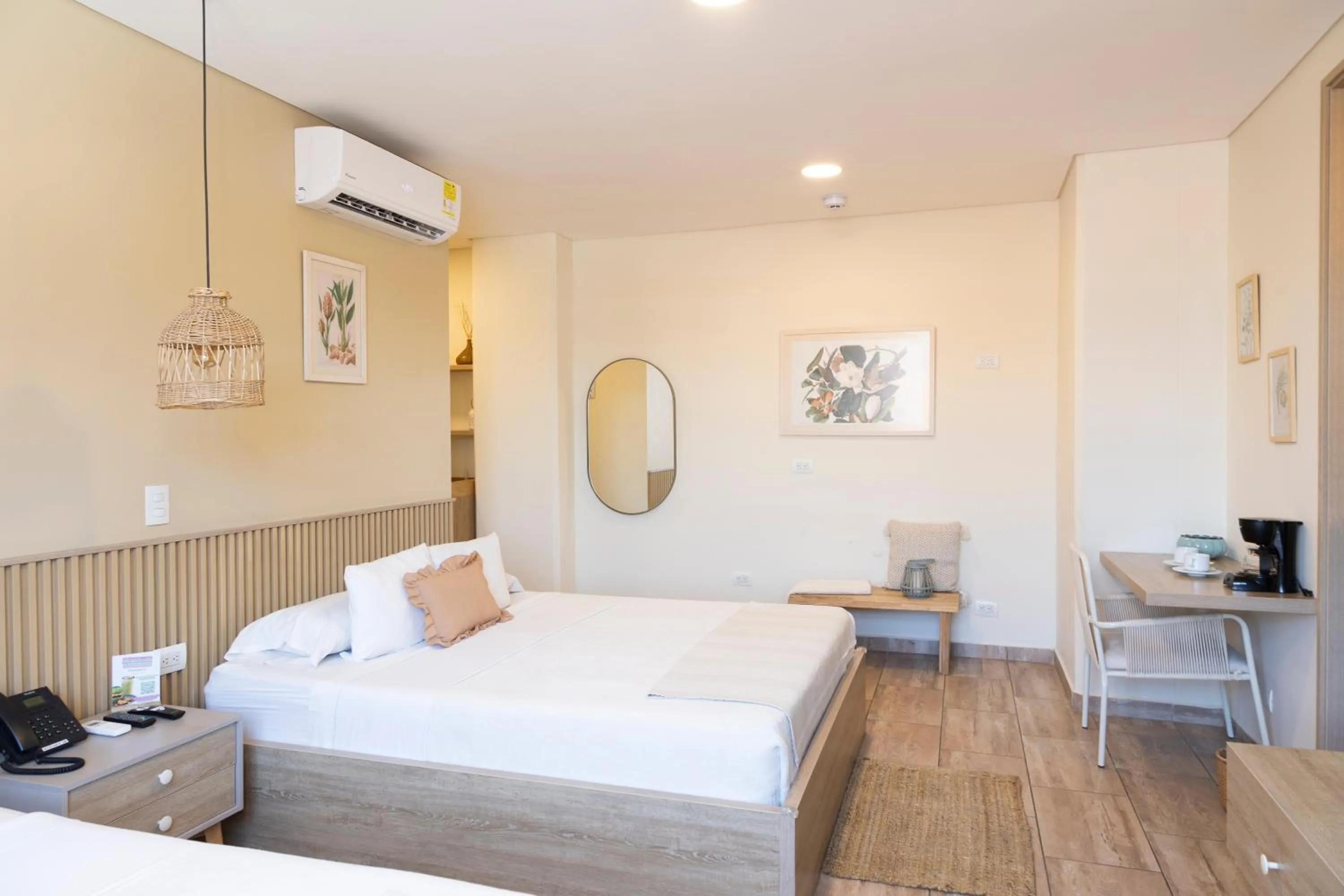 Bed in Mythical Hotel Boutique