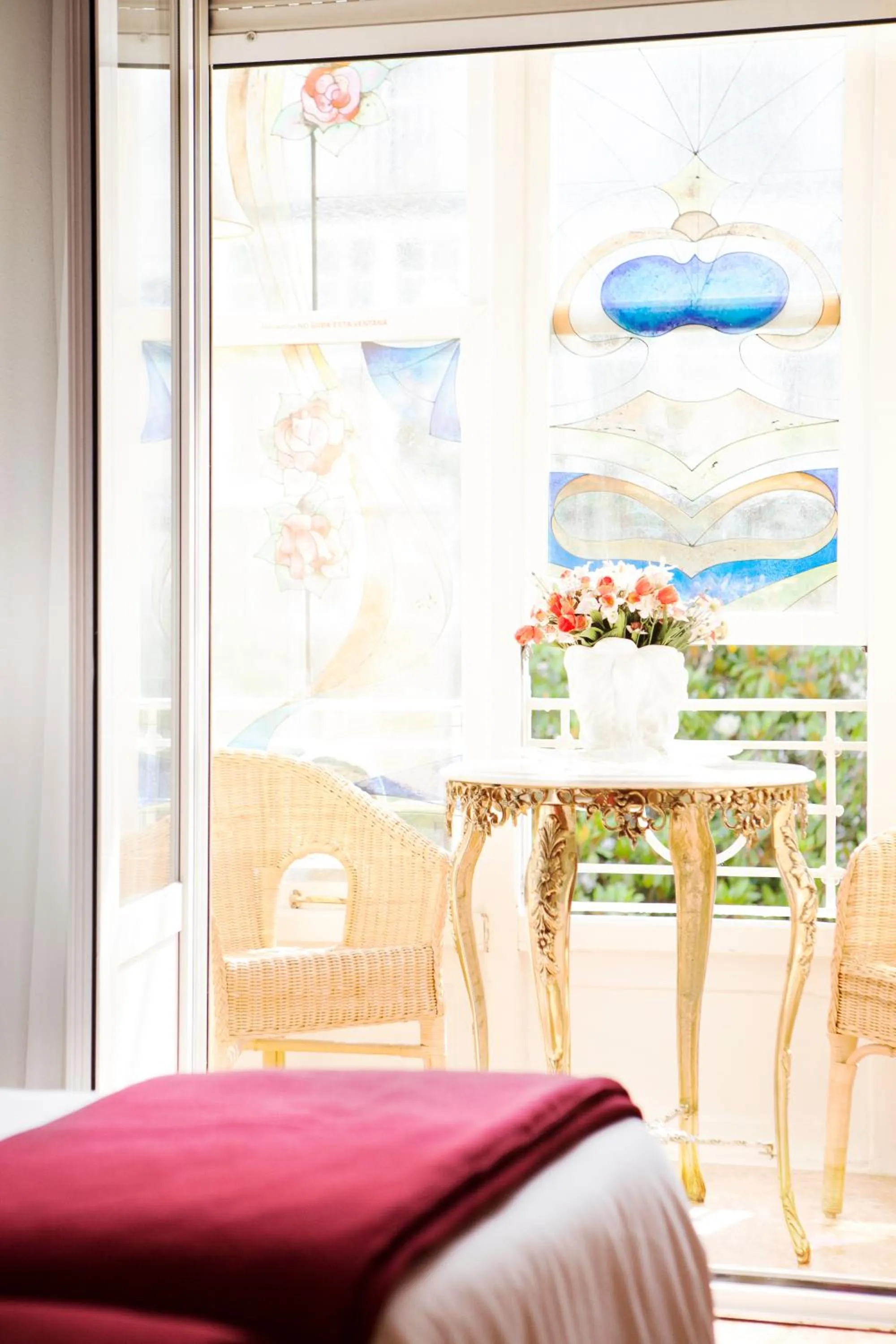 Decorative detail in Hotel Dato