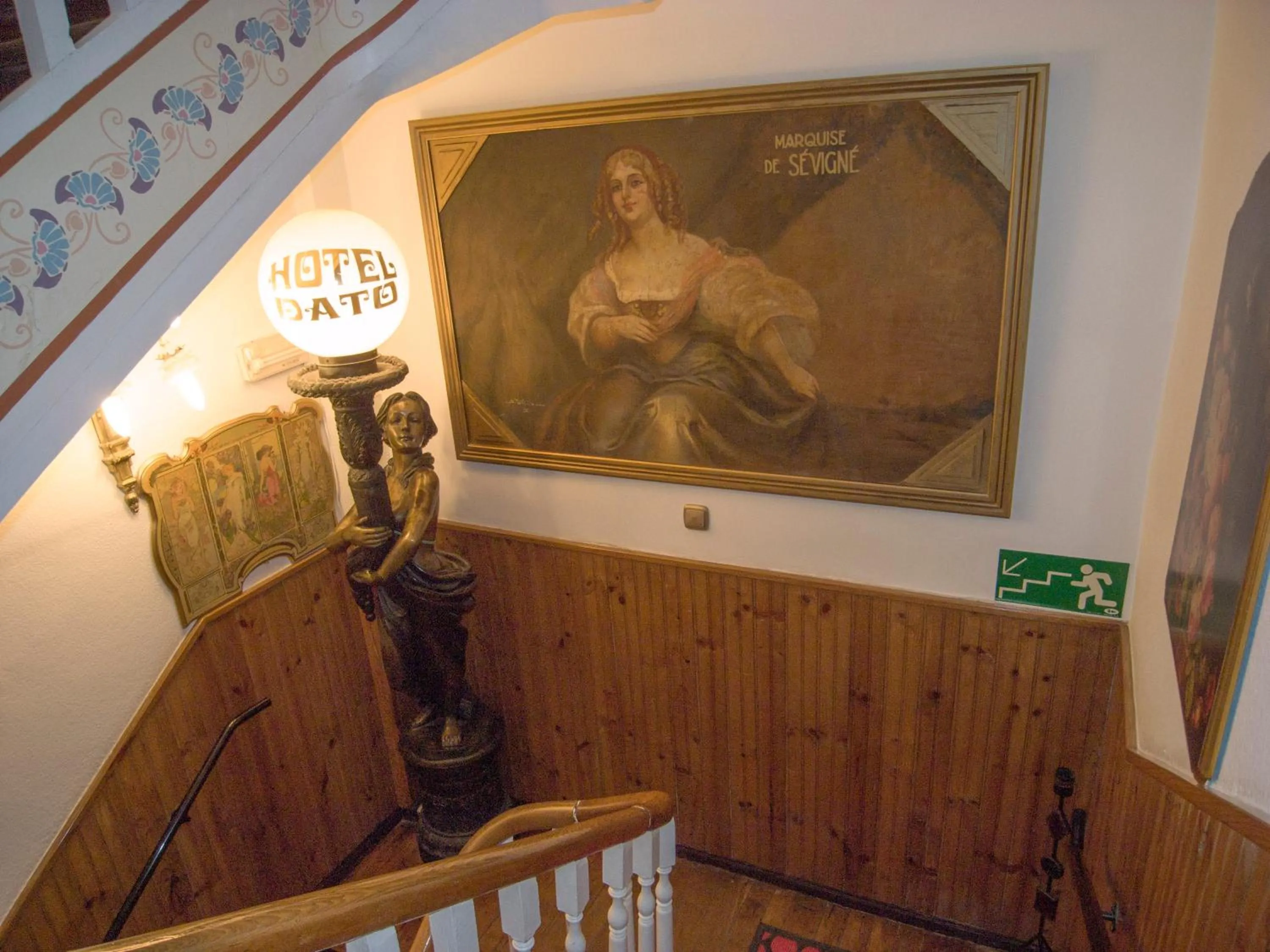 Decorative detail in Hotel Dato