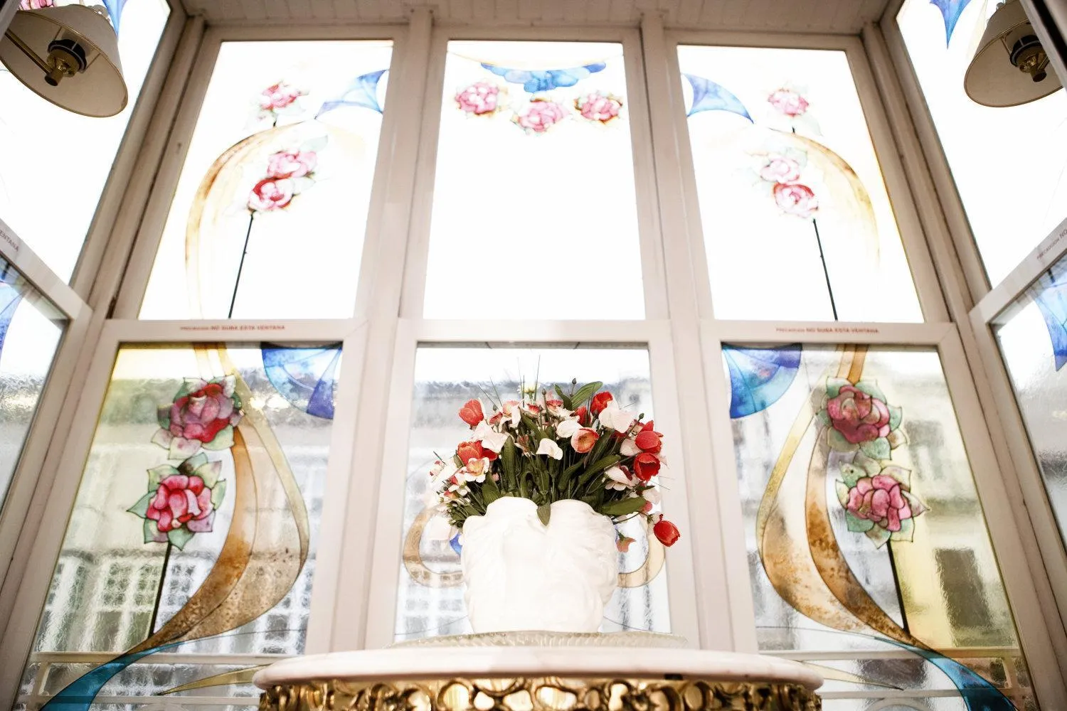 Decorative detail in Hotel Dato