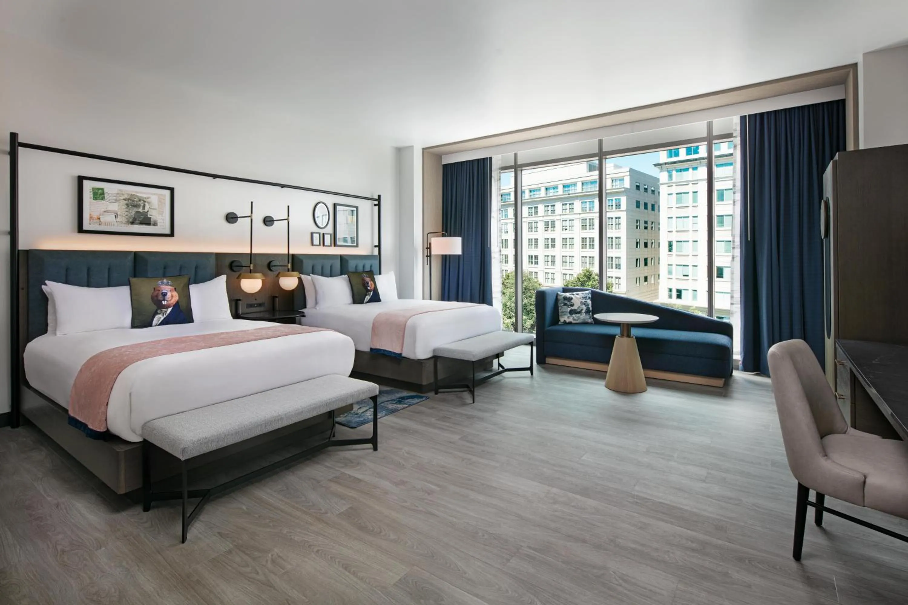 Photo of the whole room, Bed in The Royal Sonesta Washington DC Capitol Hill