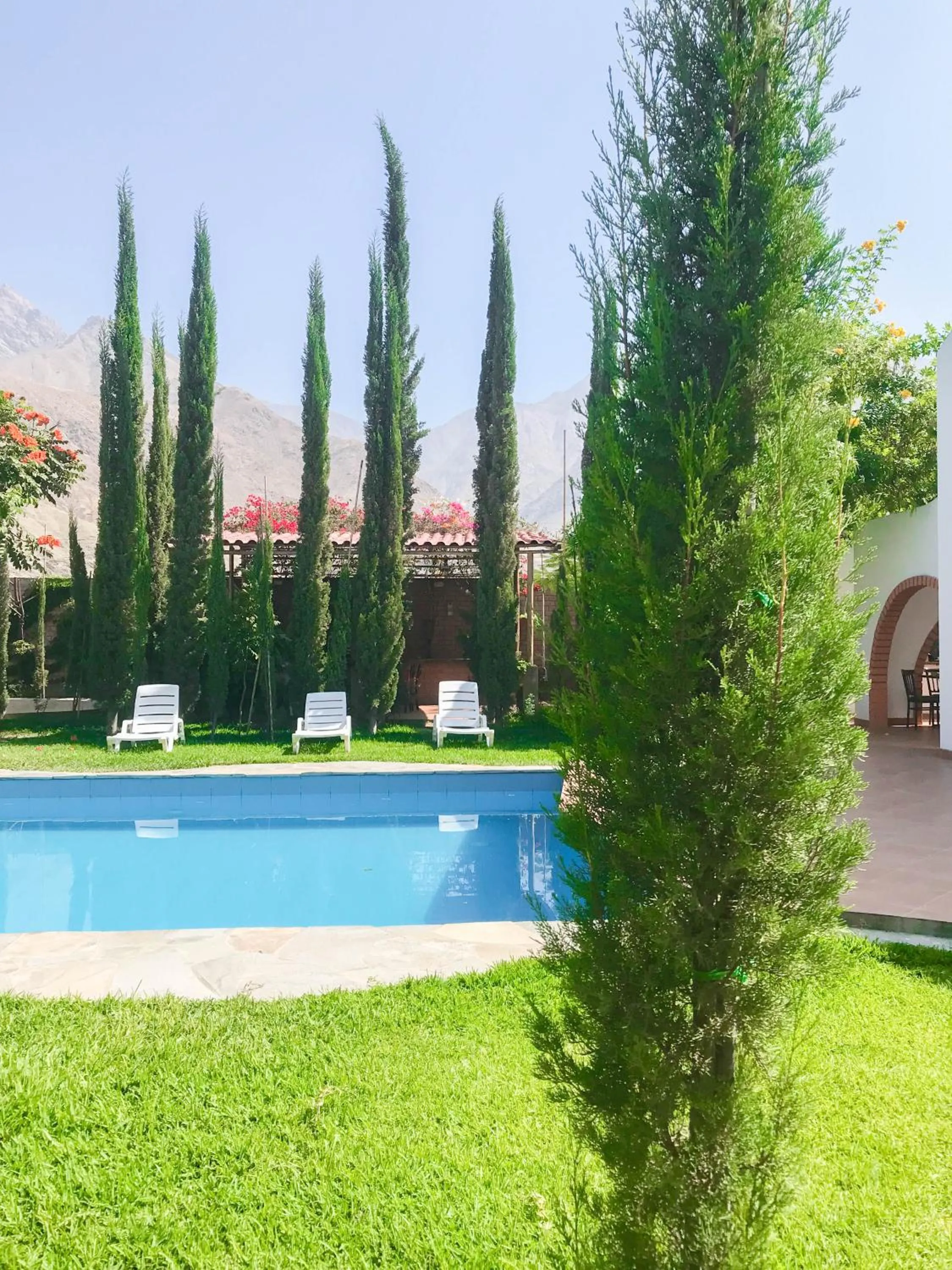 Swimming pool in Casa Hotel Mamaluna