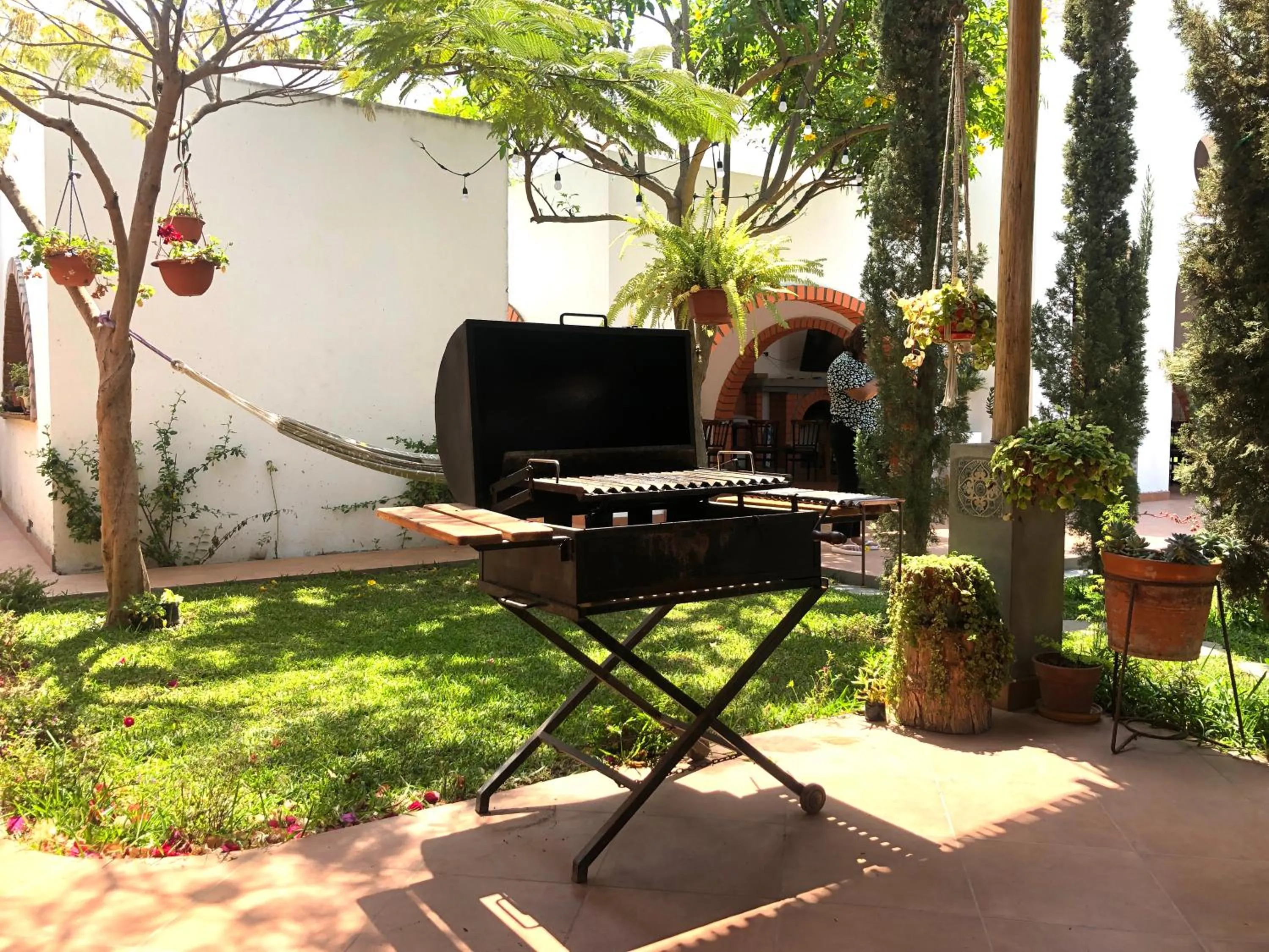 BBQ facilities in Casa Hotel Mamaluna