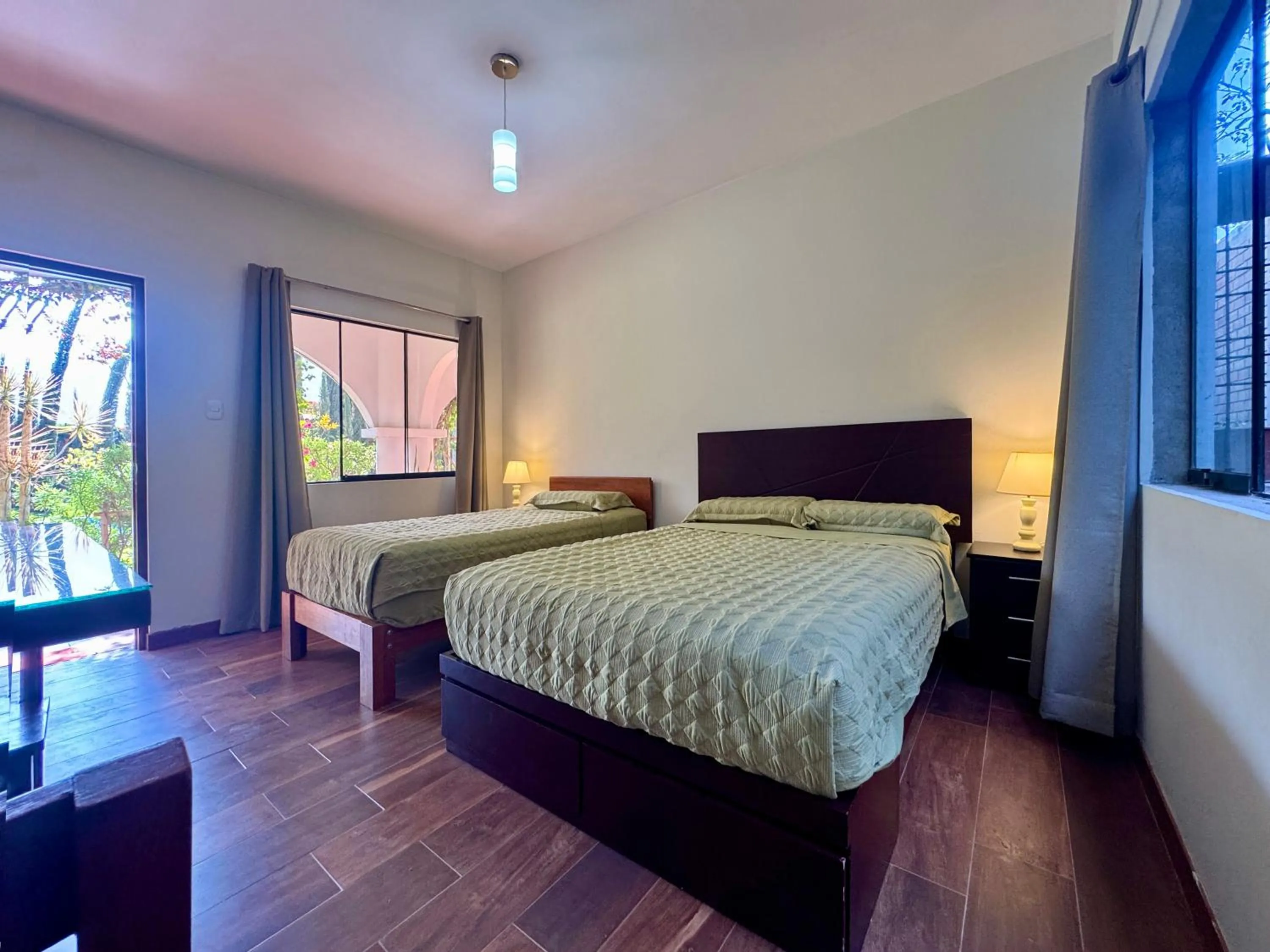 Bed in Casa Hotel Mamaluna