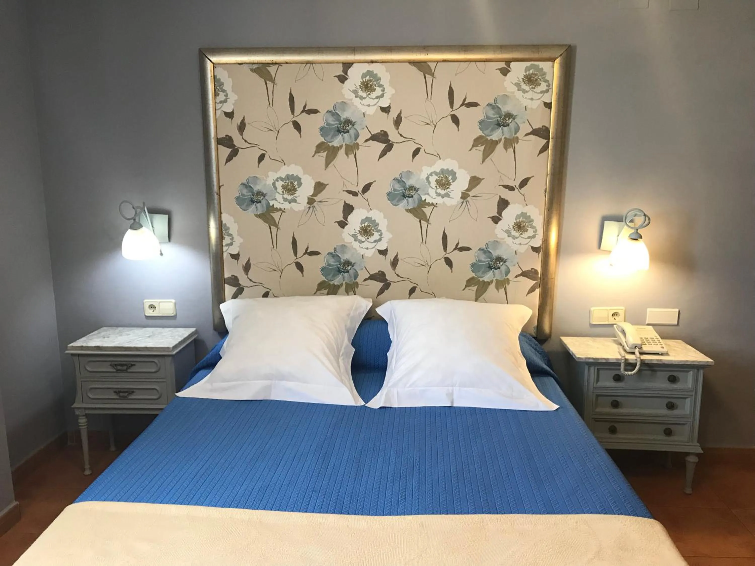 Bed in Hotel Patilla Ciudad de Requena