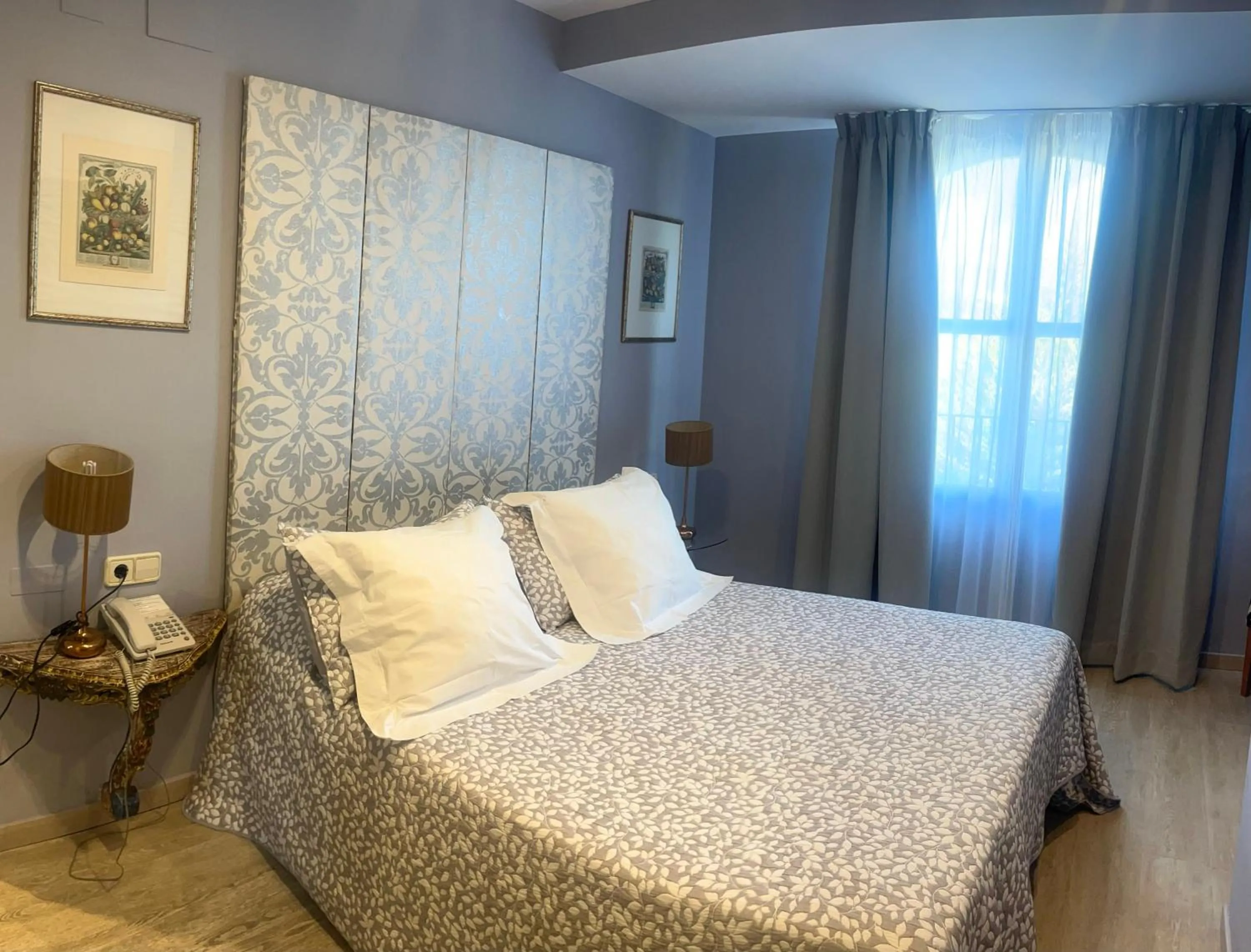 Bed in Hotel Patilla Ciudad de Requena