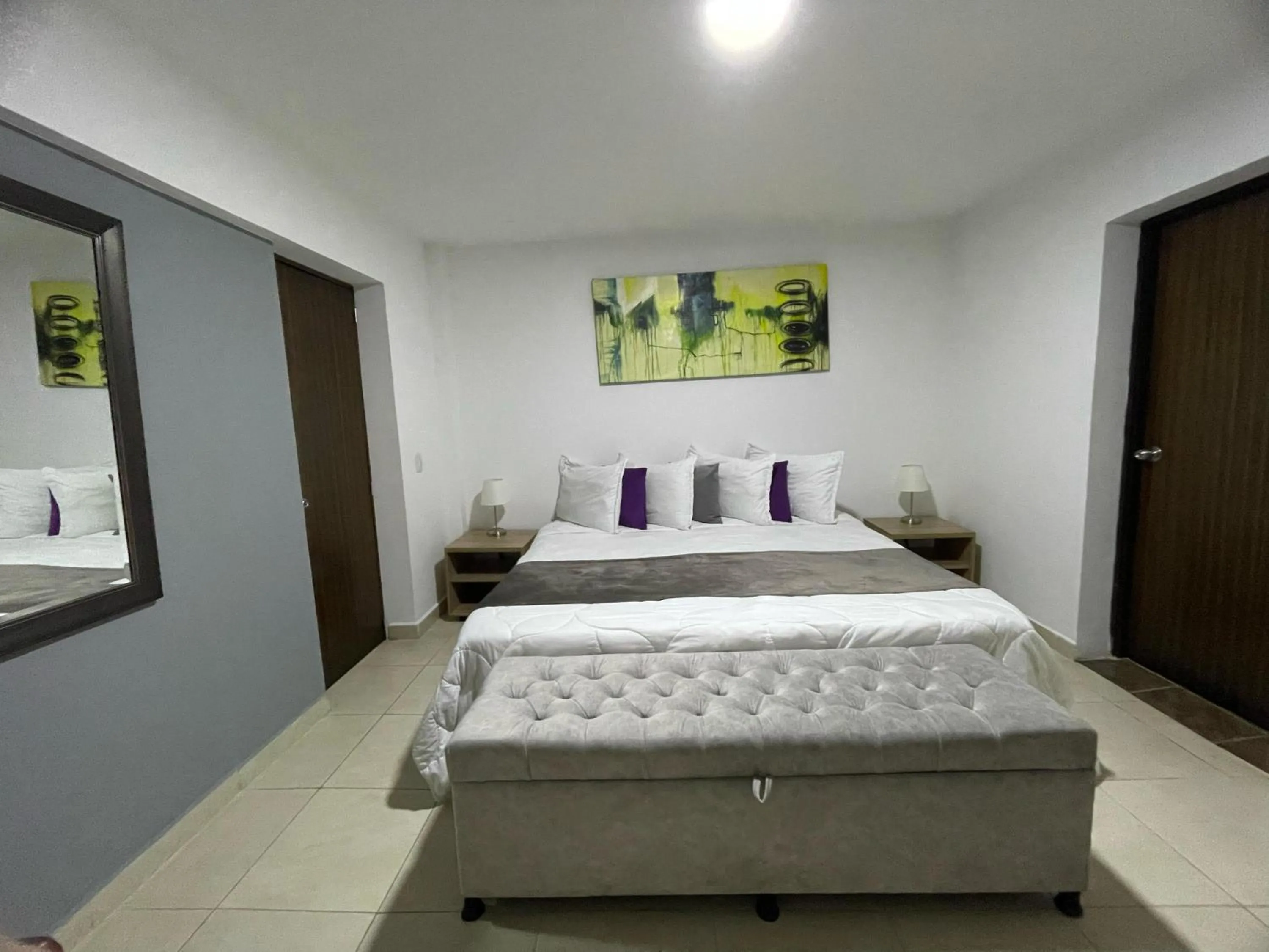 Bed in Aguacatala Hotel Boutique