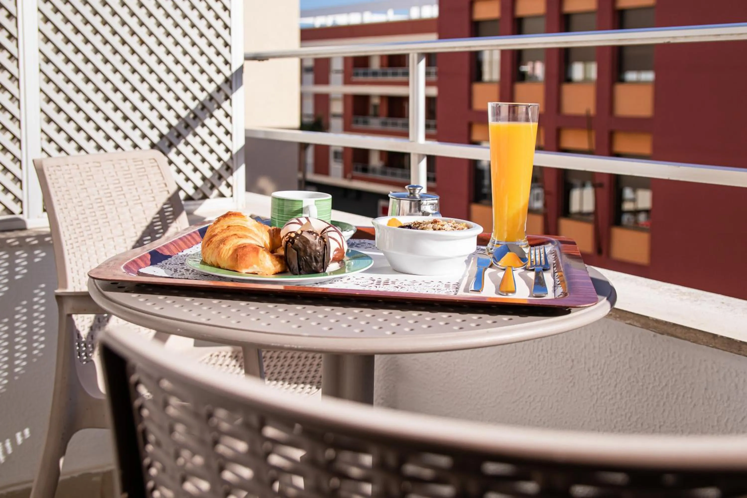 Balcony/Terrace in Hotel Regio Cádiz