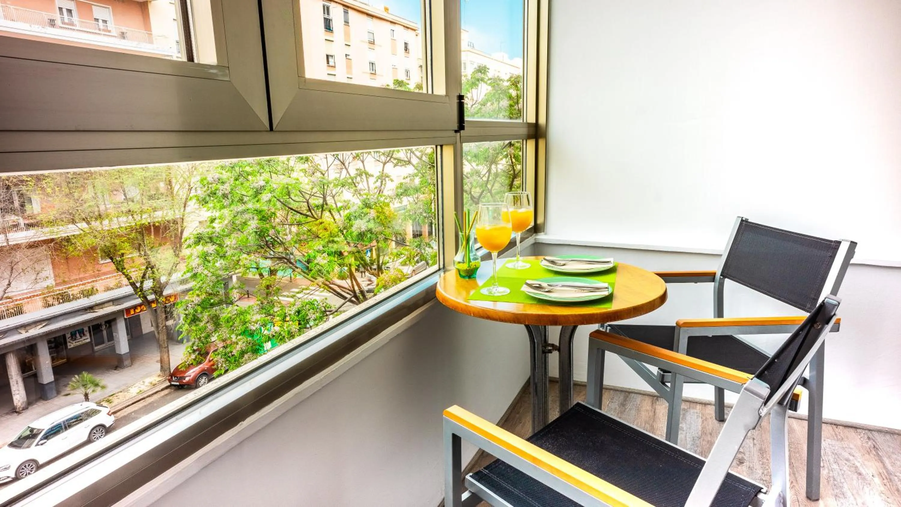 Balcony/Terrace in Hotel Regio Cádiz