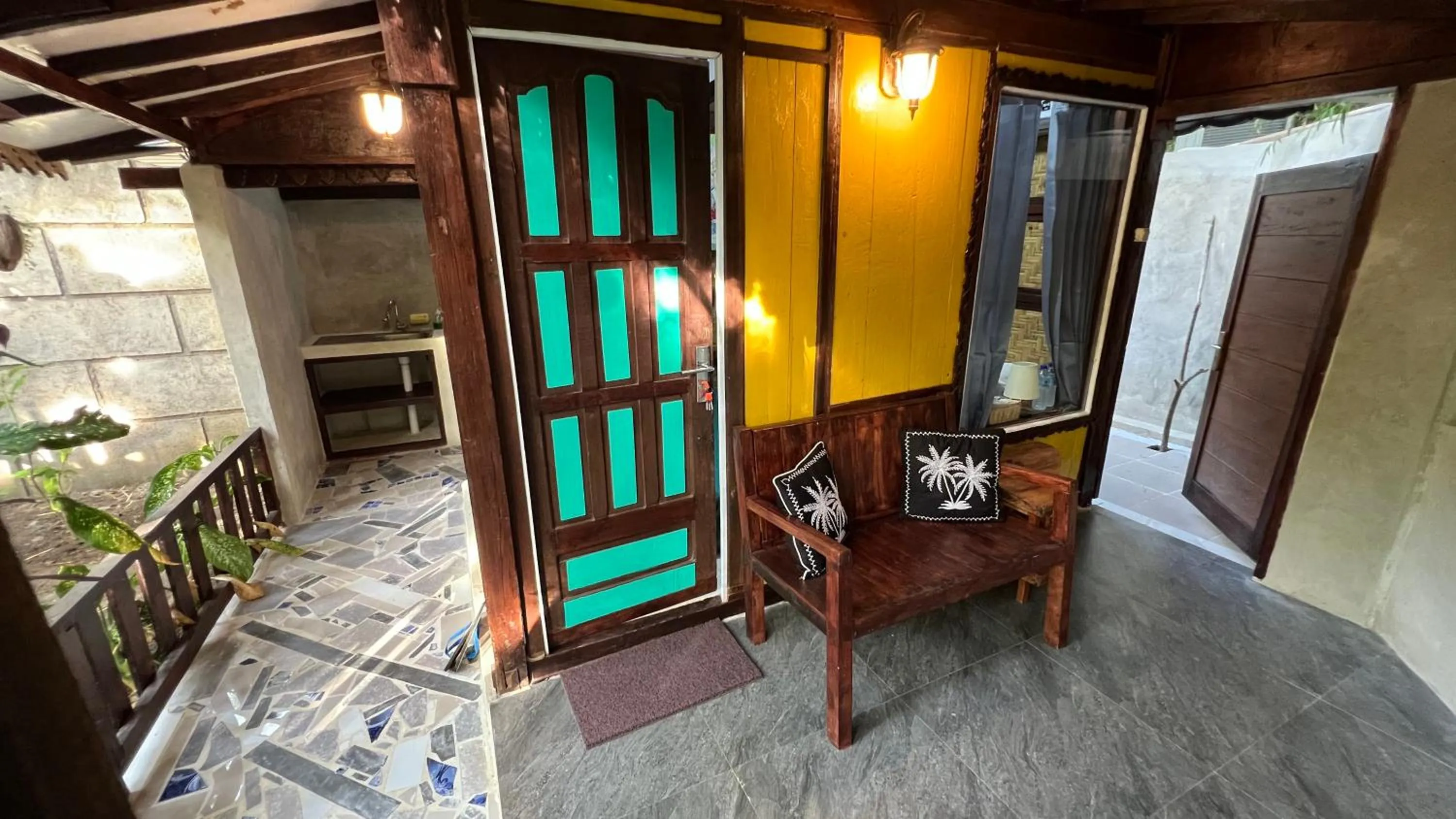 Living room in Tahlia's Villa