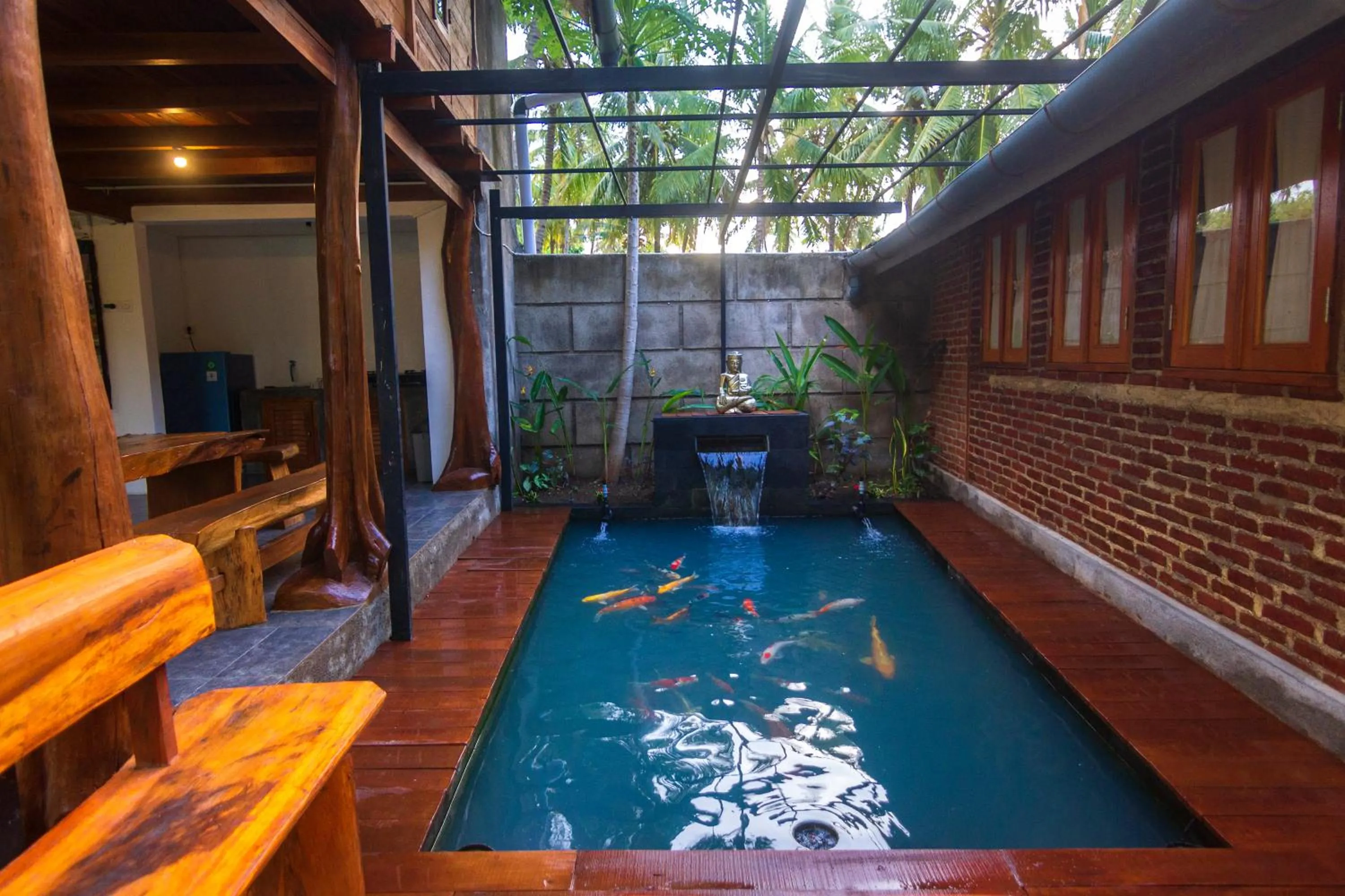 Patio in Tahlia's Villa