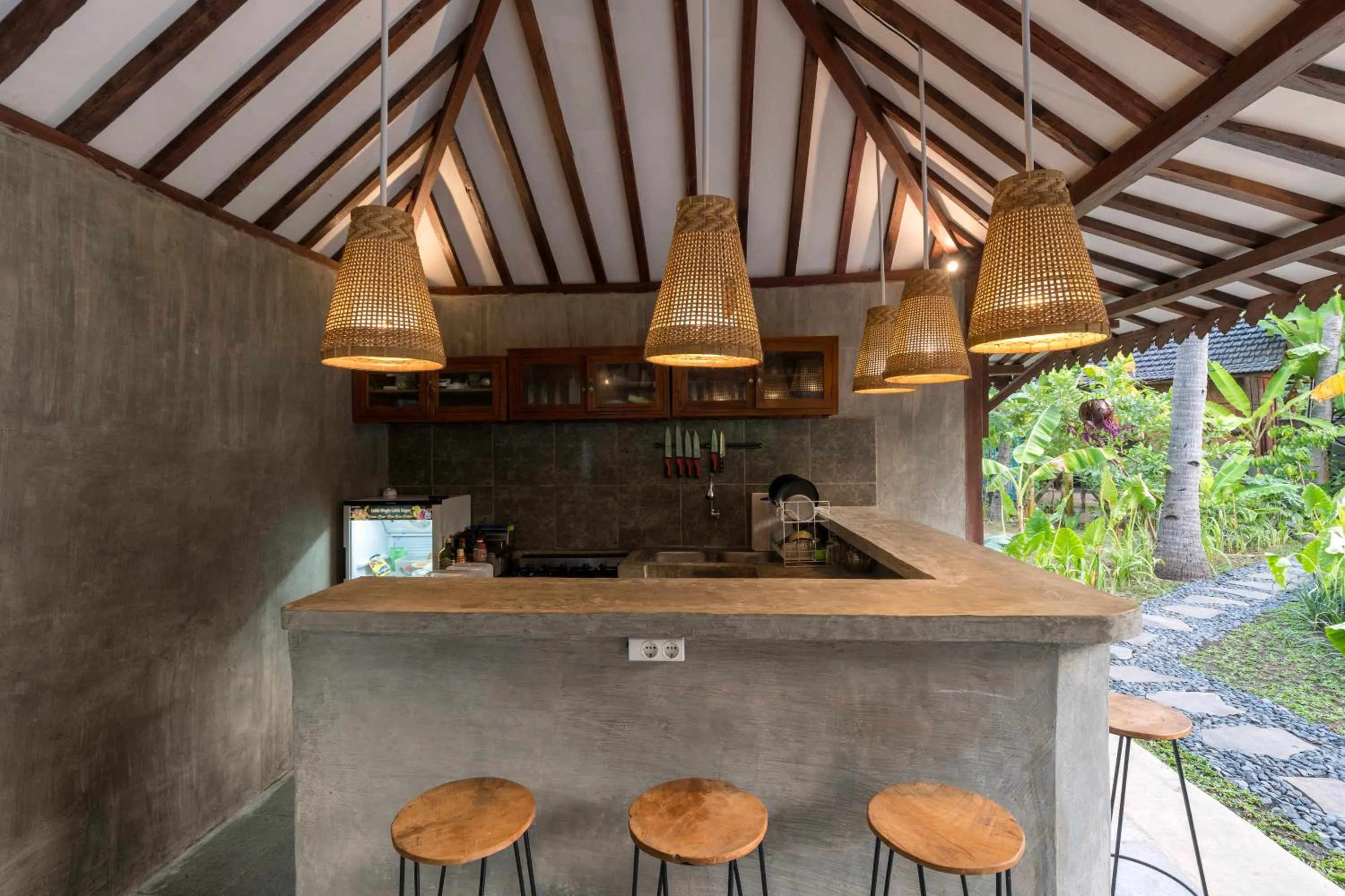 Kitchen or kitchenette in Tahlia's Villa