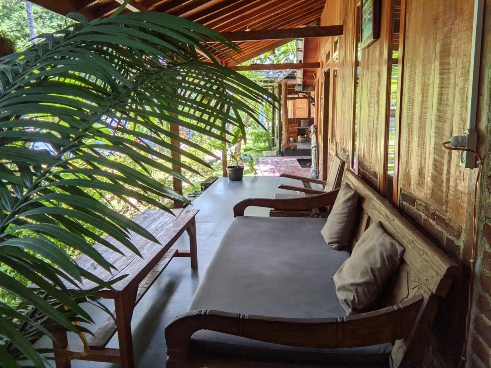 Patio in Tahlia's Villa