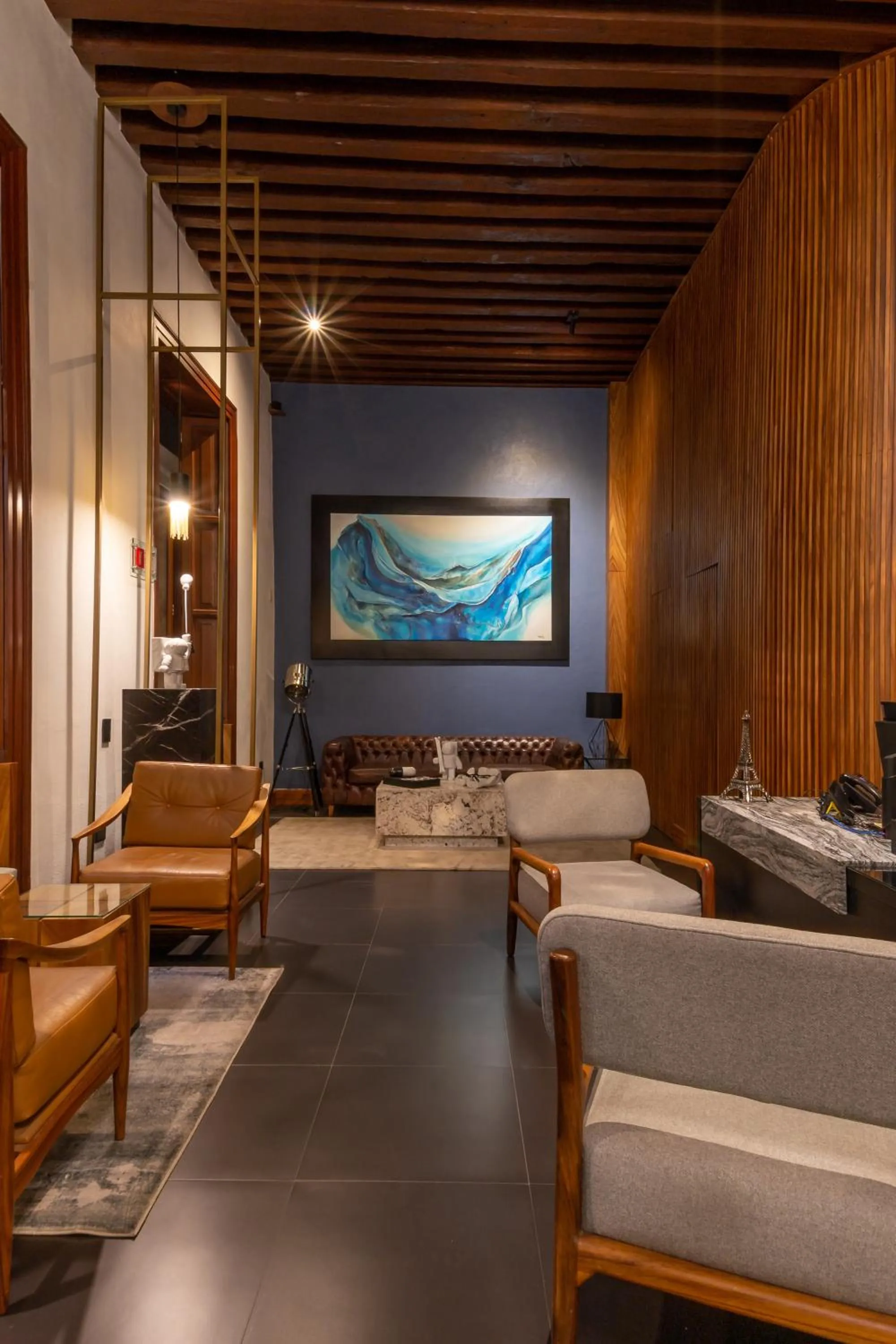 Seating area in Nueve 25 Hotel Boutique