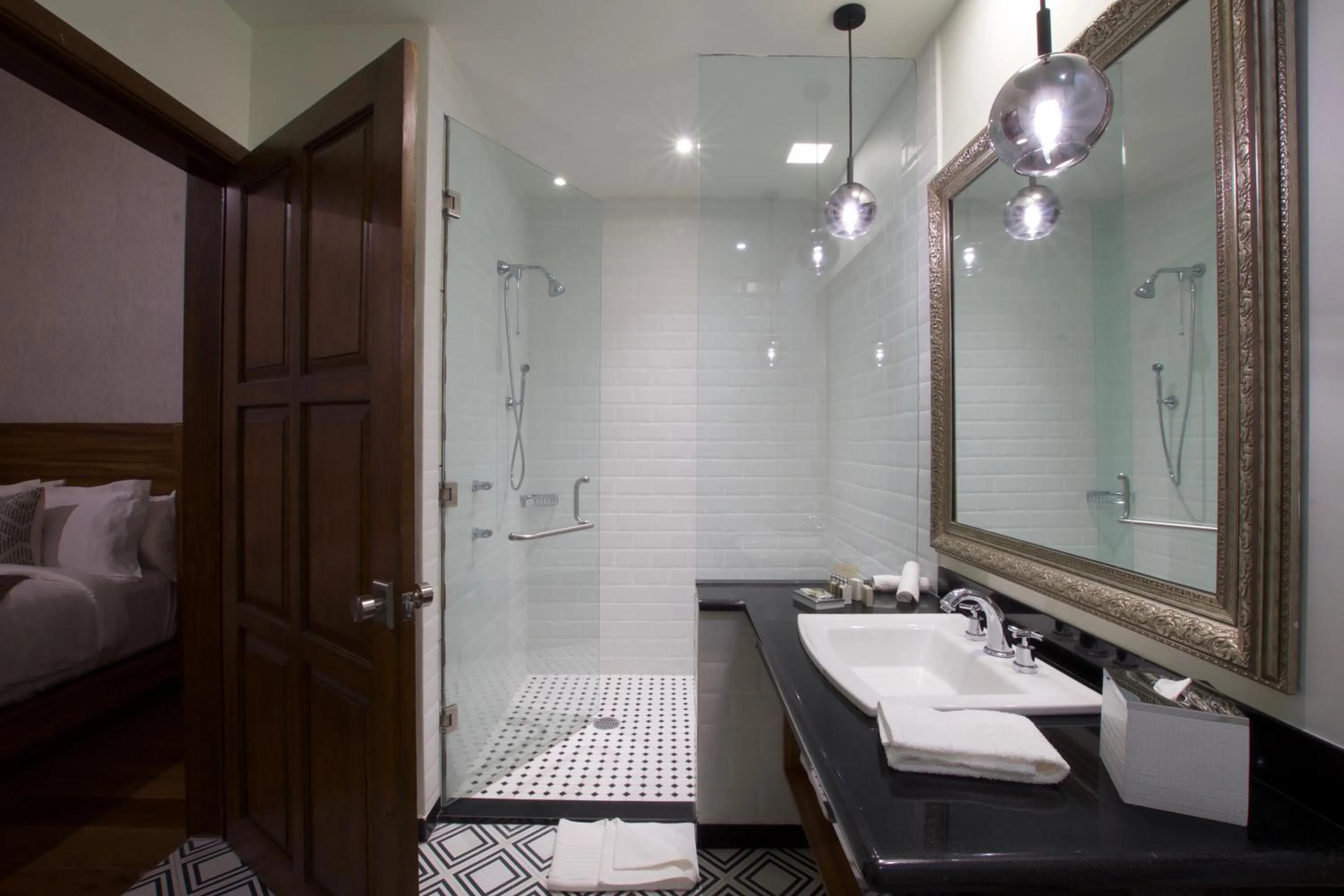 Bathroom in Nueve 25 Hotel Boutique