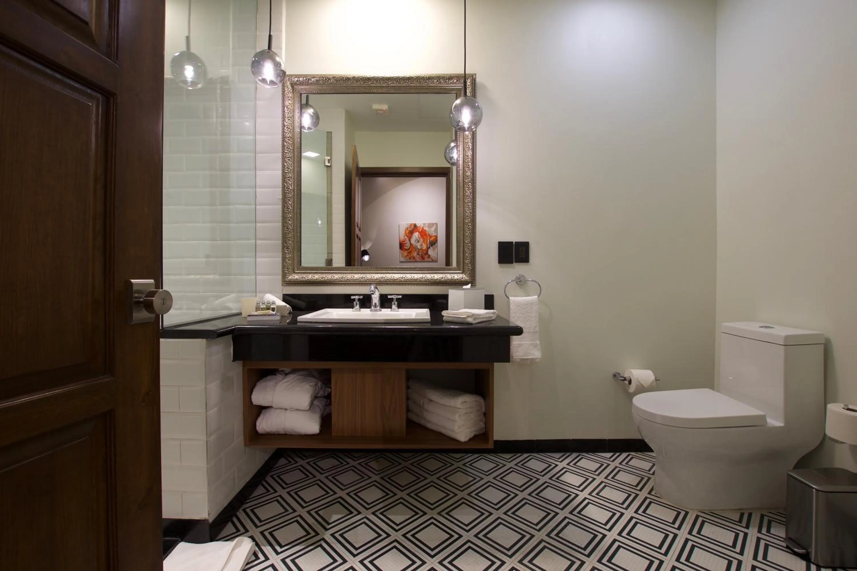 Bathroom in Nueve 25 Hotel Boutique