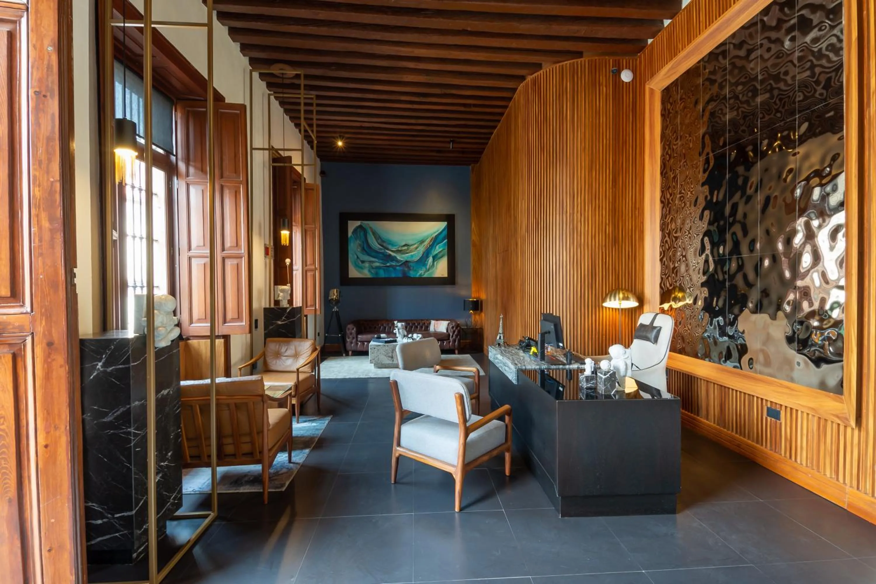 Living room in Nueve 25 Hotel Boutique