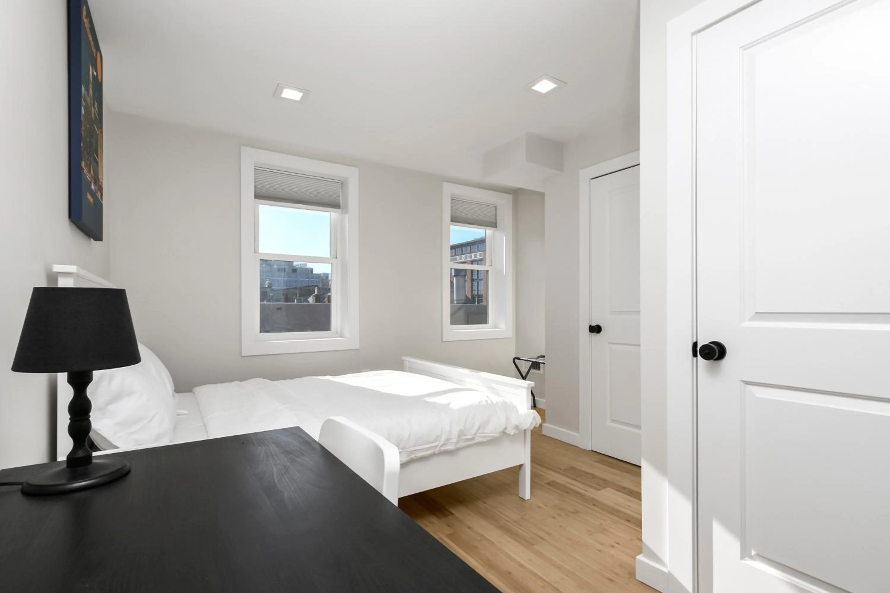 Bedroom in Cozy Ba Townhome Near Little Italy I Fells Point