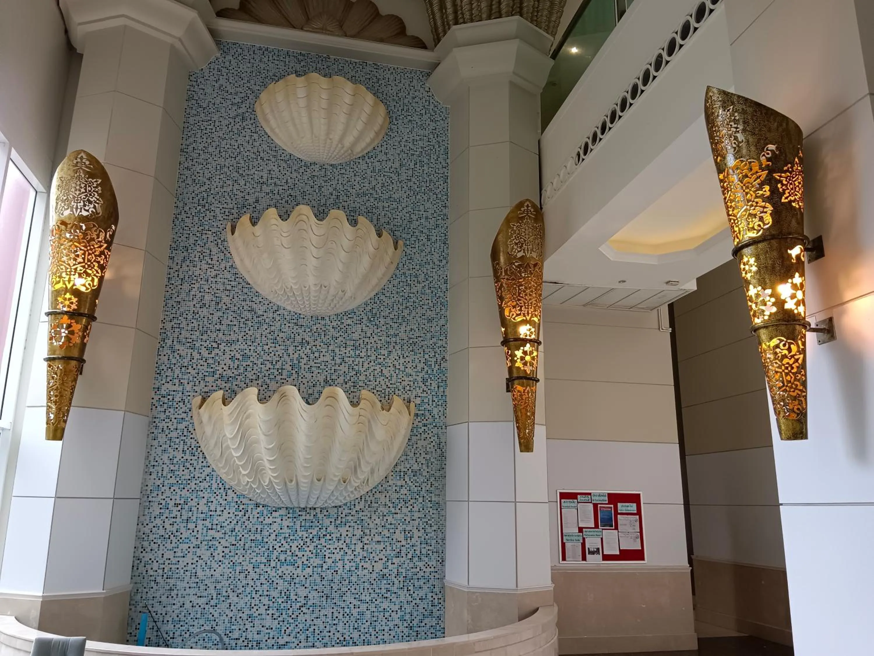 Communal lounge/ TV room in Grande Caribbean Condo Resort Pattaya